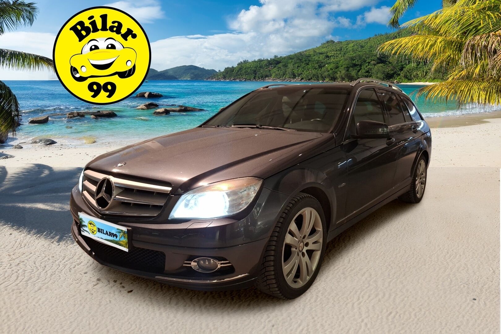 Mercedes-Benz C 2010 200 CDI BE T A Premium Business *Vakkari / Koukku / Lohko.S.Pistoke / Siisti kuntoinen!* - Juuri leimattu! / Jakoketju+suuttimet vaihdettu 360tkm!