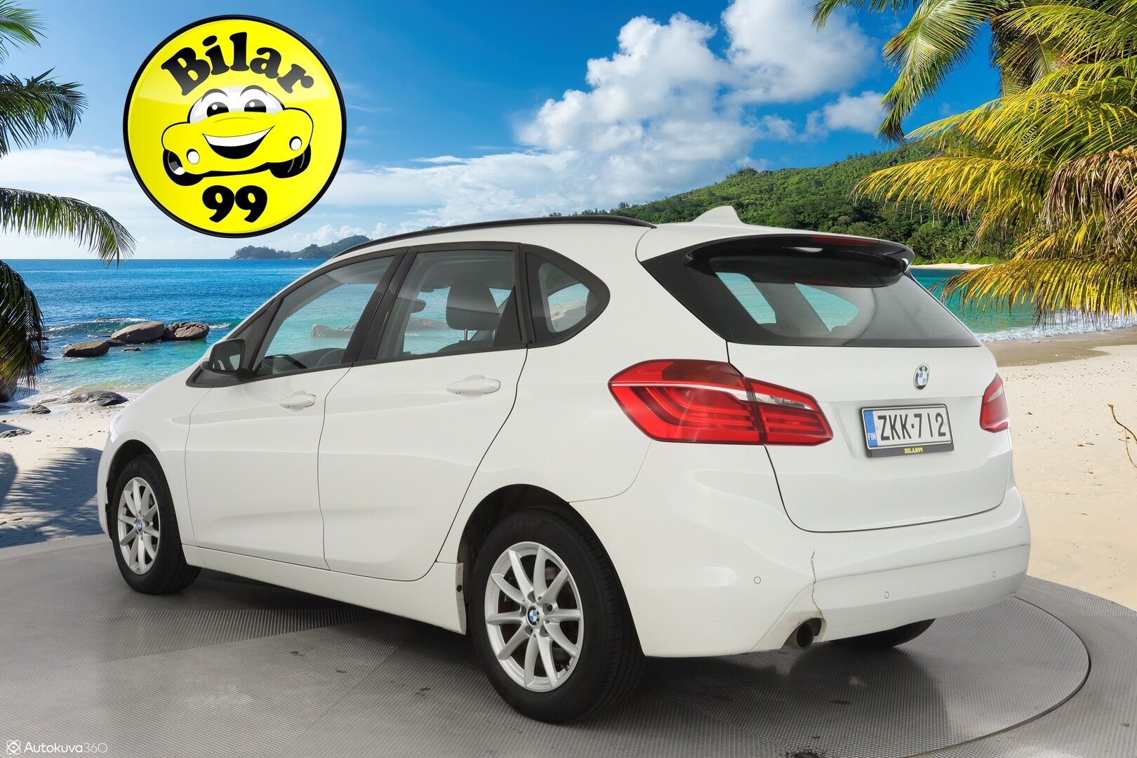 BMW 218 2015 F45 Active Tourer 218i Business *Vakkari / Lohko / S.kontti / Keyless / Tutkat / S.Penkit* - Suomi-Auto / Juuri huollettu / Kahdet vanteet / Seuraava katsastus 4/26