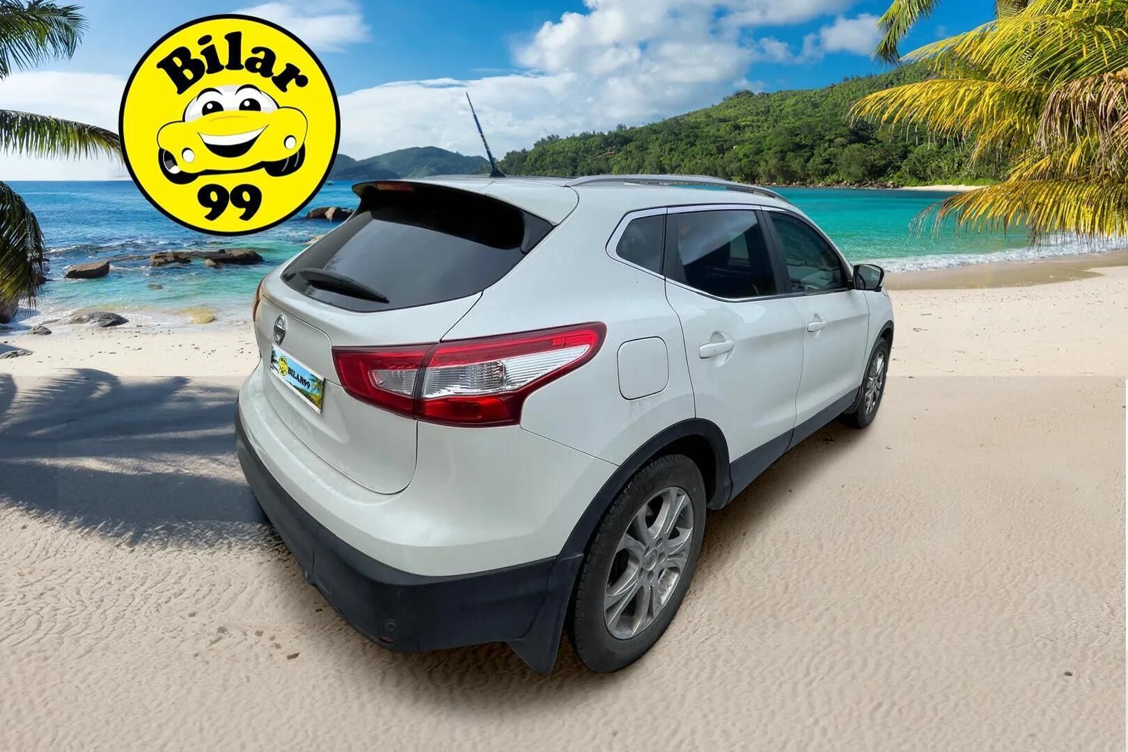 Nissan Qashqai 2015 DIG-T 115 Tekna 2WD Xtronic Leather* 360-kamera / Blis / Nahkapenkit / Kaistavahti / Sisätilanlämmitin * - * Suomi-auto / 2x hyvät renkaat omilla Nissanin alumiinivanteilla*