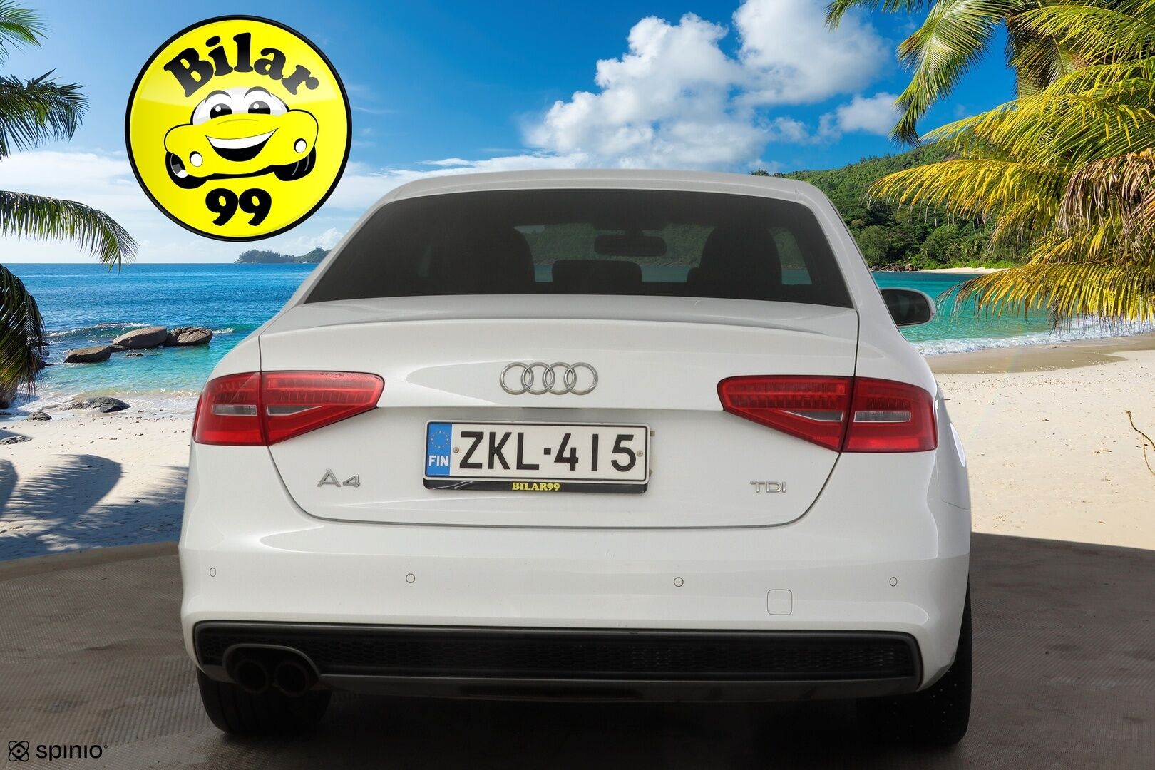 Audi A4 2015 Sedan Business Sport 2,0 TDI 110 kW * / Webasto / Tutkat / Bang & Olufsen / Nahkat / Xenon / Vakkari / Suomi-auto / * - Siisti suomi-auto webastolla / Sport suspension