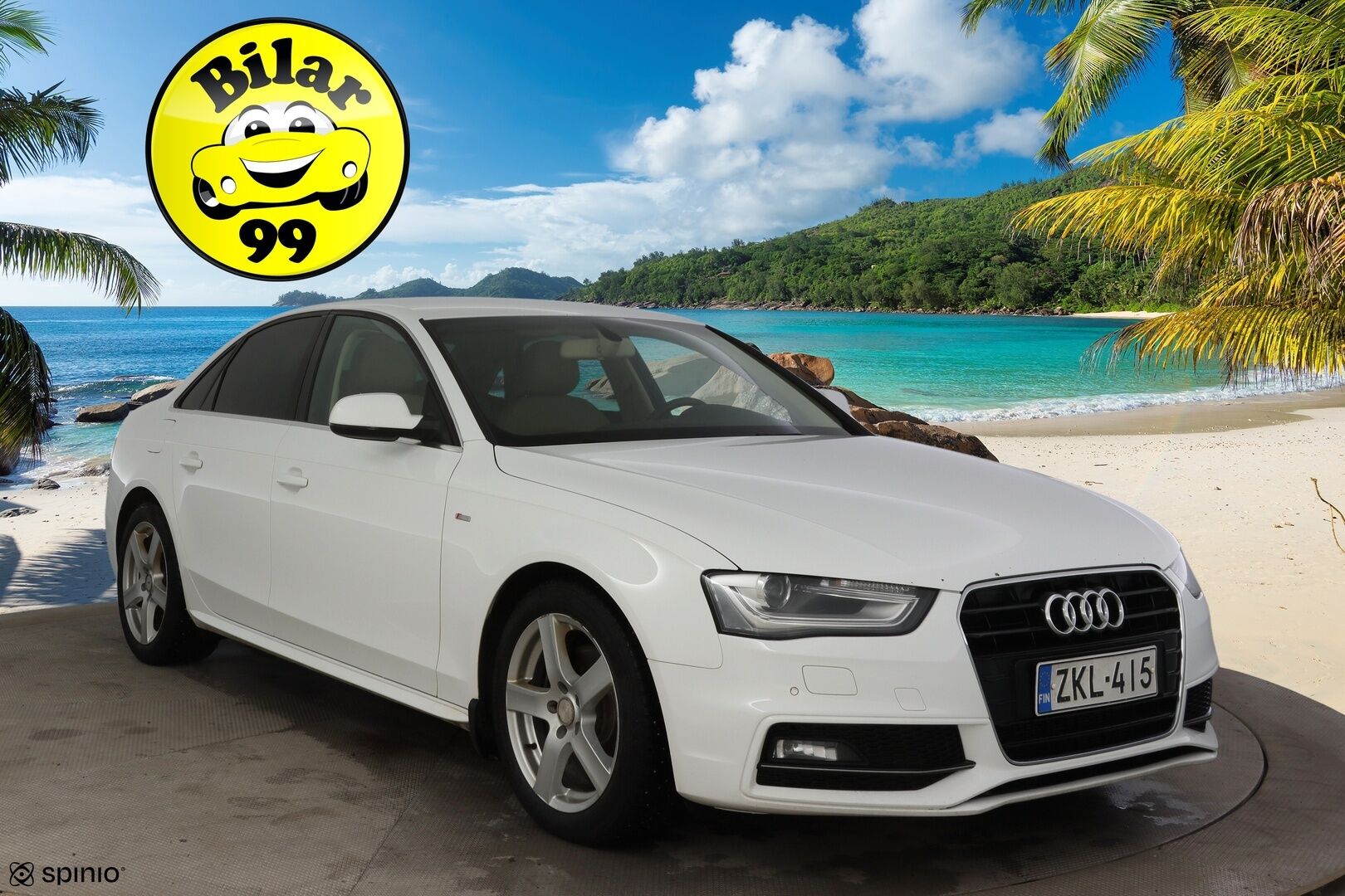 Audi A4 2015 Sedan Business Sport 2,0 TDI 110 kW * / Webasto / Tutkat / Bang & Olufsen / Nahkat / Xenon / Vakkari / Suomi-auto / * - Siisti suomi-auto webastolla / Sport suspension