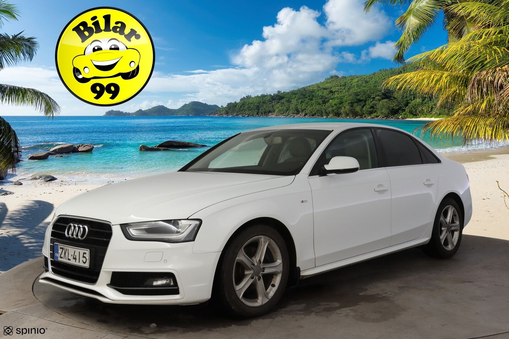 Audi A4 2015 Sedan Business Sport 2,0 TDI 110 kW * / Webasto / Tutkat / Bang & Olufsen / Nahkat / Xenon / Vakkari / Suomi-auto / * - Siisti suomi-auto webastolla / Sport suspension