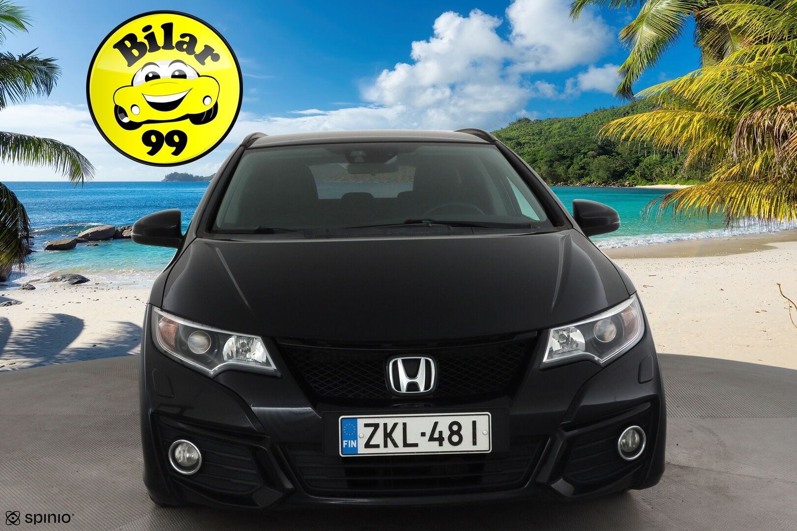 Honda Civic 2015 Tourer 1,8i Elegance * 1.Om Suomi-auto / Vakkari / P.kamera / Bluetooth * - *2x Renkaat ja vanteet / Hyvä huoltohistoria!*