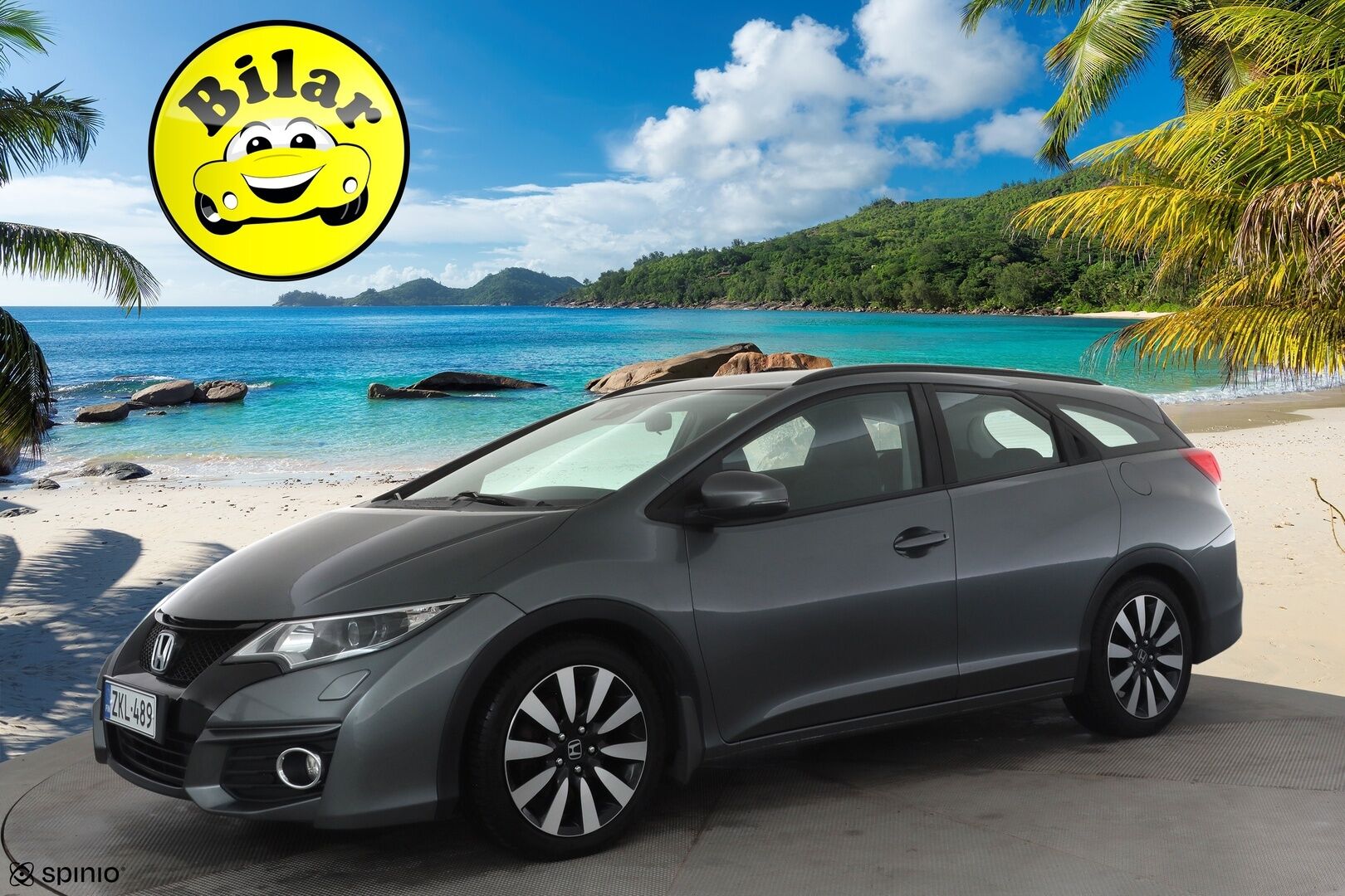 Honda Civic 2015 Tourer 1,8i Elegance - | P.Kamera | Lohkolämmitin | CTBA | Facelift | Vakionopeudensäädin | Sisätilanlämmitin | Kahdet renkaat | Suomi-auto | Huoltokirja |