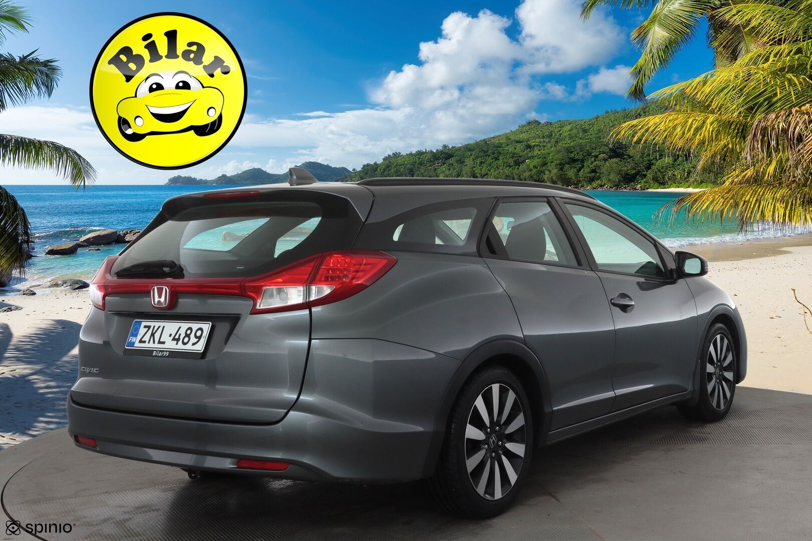 Honda Civic 2015 Tourer 1,8i Elegance - | P.Kamera | Lohkolämmitin | CTBA | Facelift | Vakionopeudensäädin | Sisätilanlämmitin | Kahdet renkaat | Suomi-auto | Huoltokirja |