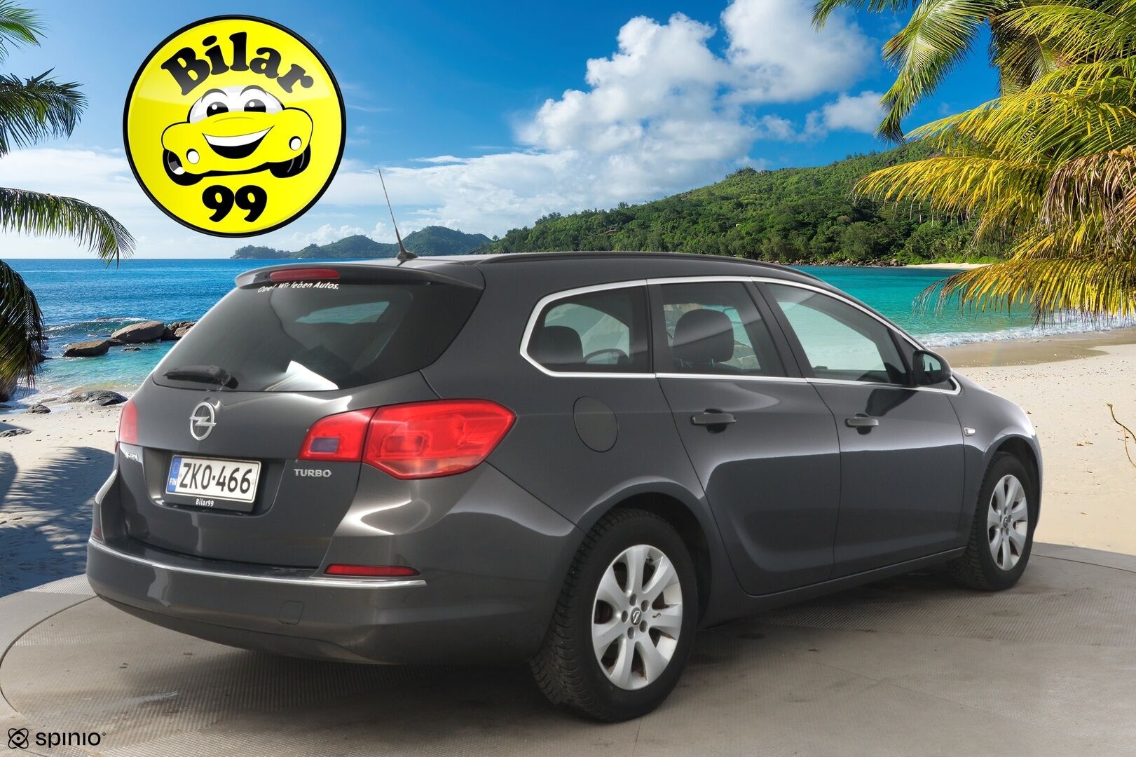 Opel Astra 2015 Sports Tourer Drive 1,4 Turbo ecoFLEX Start/Stop 103kW MT6 **YritysOutlet - Myydään vain yrityksille - *Juuri huollettu / Suomi-Auto / Vakkari / Lohkolämmitin sisähaaralla / Ratinlämmitin / 2x Renkaat *