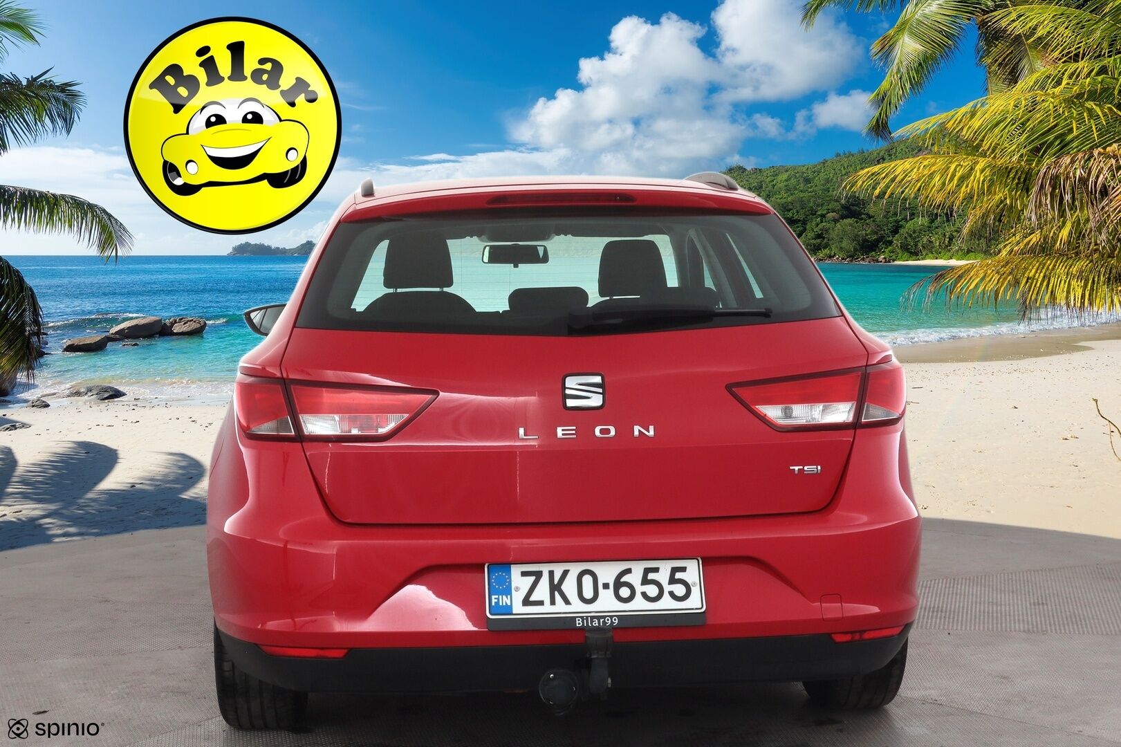 Seat Leon ST 2015 1,2 TSI 86 Reference - | Koukku | Lohko&Sisätilanlämmitin | Ilmastointi | Penkinlämmittimet | Radio | Sähköpeilit | Suomi-auto | Kahdet renkaat |