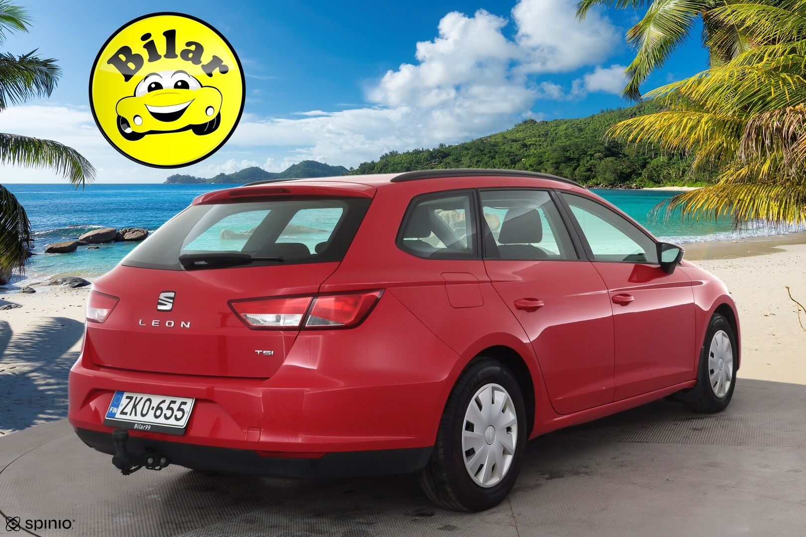 Seat Leon ST 2015 1,2 TSI 86 Reference - | Koukku | Lohko&Sisätilanlämmitin | Ilmastointi | Penkinlämmittimet | Radio | Sähköpeilit | Suomi-auto | Kahdet renkaat |