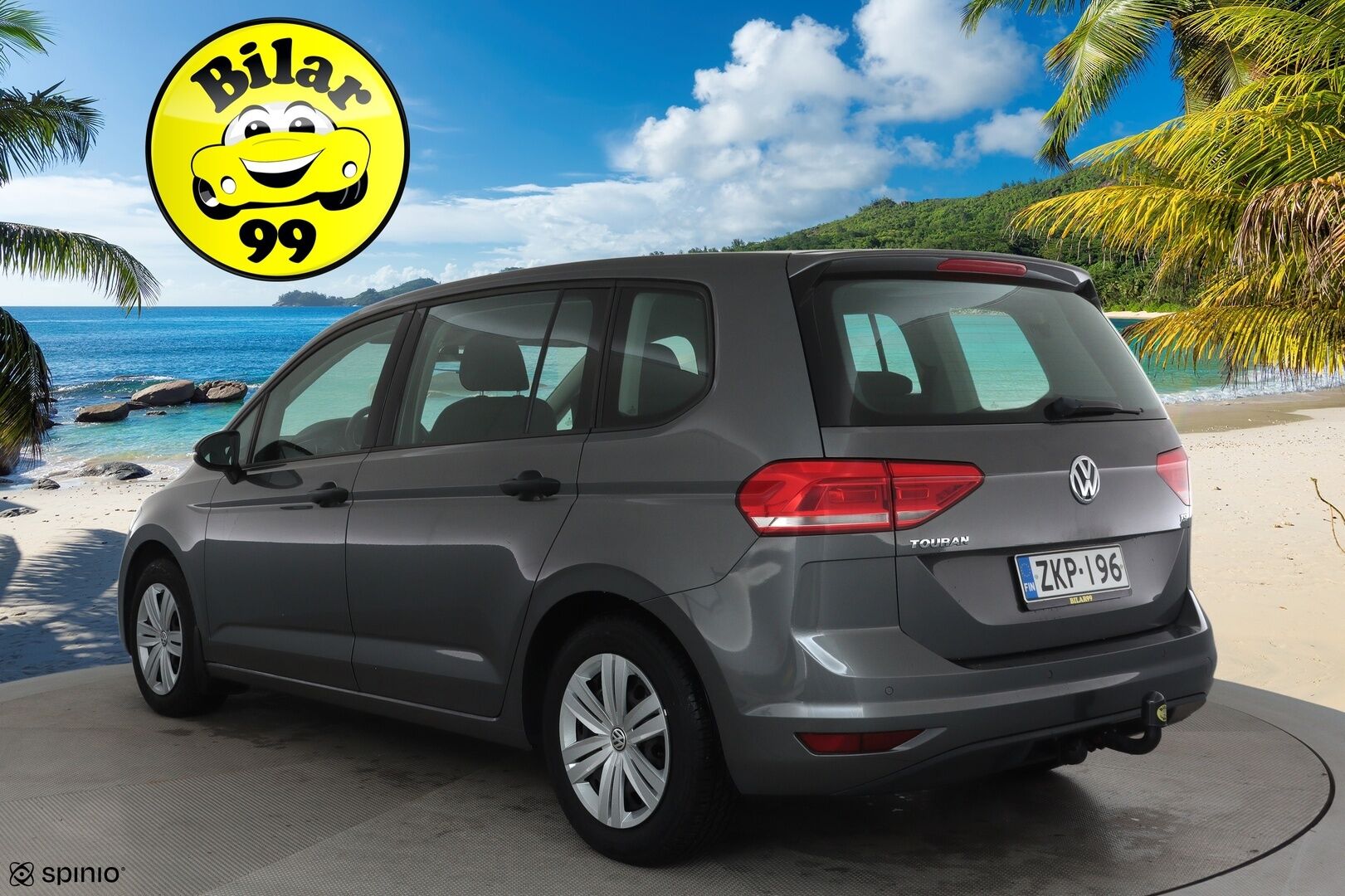 Volkswagen Touran 2016 Trendline 1,2 TSI 81 kW (110 hv) 7-Paikkainen * Suomiauto / Vetokoukku / Vakkari / Lohko & Sisäpistoke / Apple&Android - Kahdet Renkaat / 7-Paikkainen / Juuri tullut Tampereelle! - Osta nyt, maksa vasta ensi vuonna