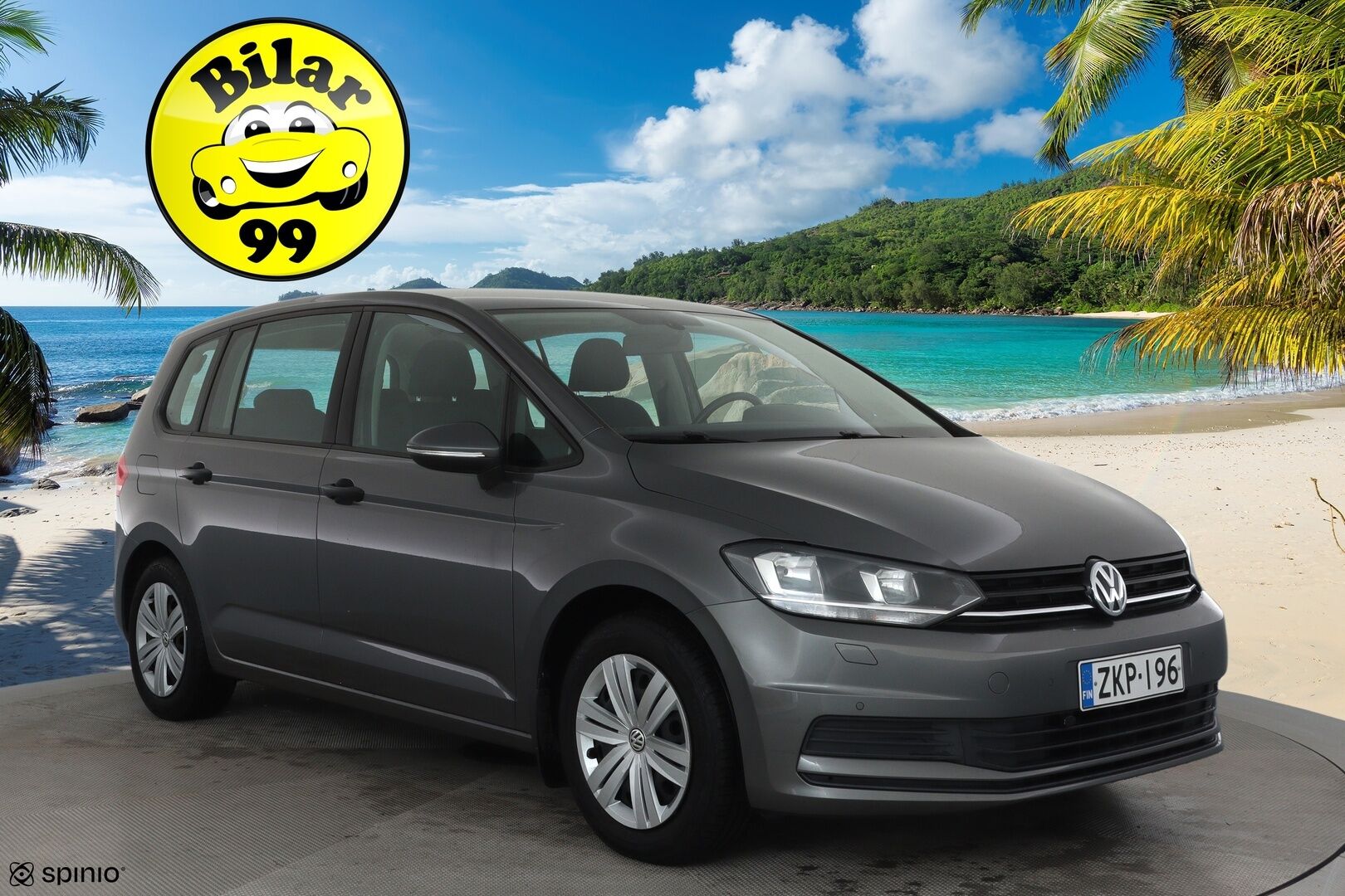 Volkswagen Touran 2016 Trendline 1,2 TSI 81 kW (110 hv) 7-Paikkainen * Suomiauto / Vetokoukku / Vakkari / Lohko & Sisäpistoke / Apple&Android - Kahdet Renkaat / 7-Paikkainen / Juuri tullut Tampereelle! - Osta nyt, maksa vasta ensi vuonna