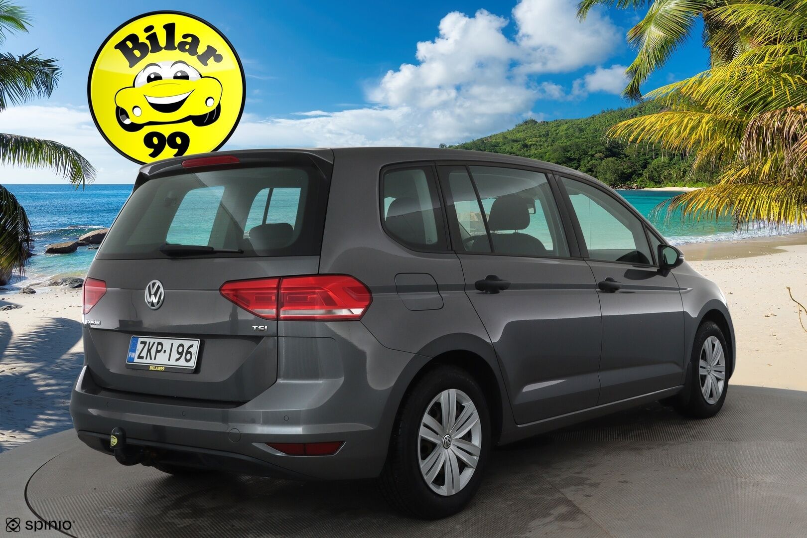 Volkswagen Touran 2016 Trendline 1,2 TSI 81 kW (110 hv) 7-Paikkainen * Suomiauto / Vetokoukku / Vakkari / Lohko & Sisäpistoke / Apple&Android - Kahdet Renkaat / 7-Paikkainen / Juuri tullut Tampereelle! - Osta nyt, maksa vasta ensi vuonna