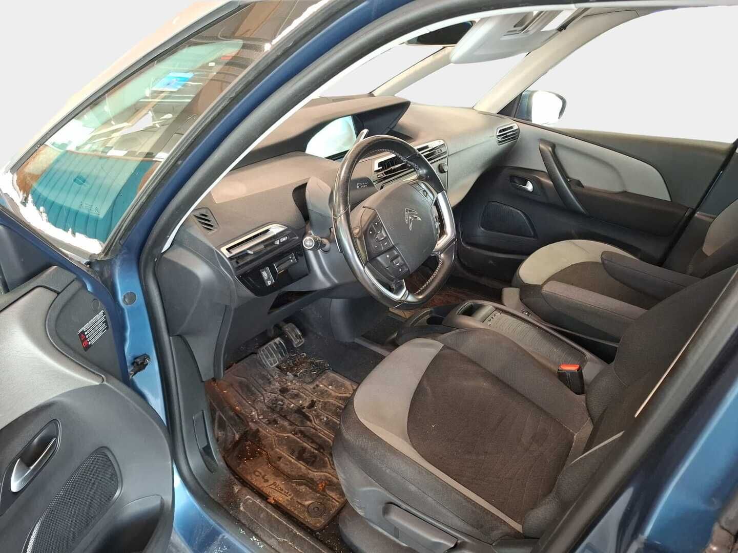 Citroen Grand C4 Picasso 2016 BlueHDi 120 Intensive Business Automaatti * Vakkari / Lohko / Kamera / Penkinlämmittimet / Tutkat * - 7-Paikkainen / Suomi-Auto / Kahdet renkaat