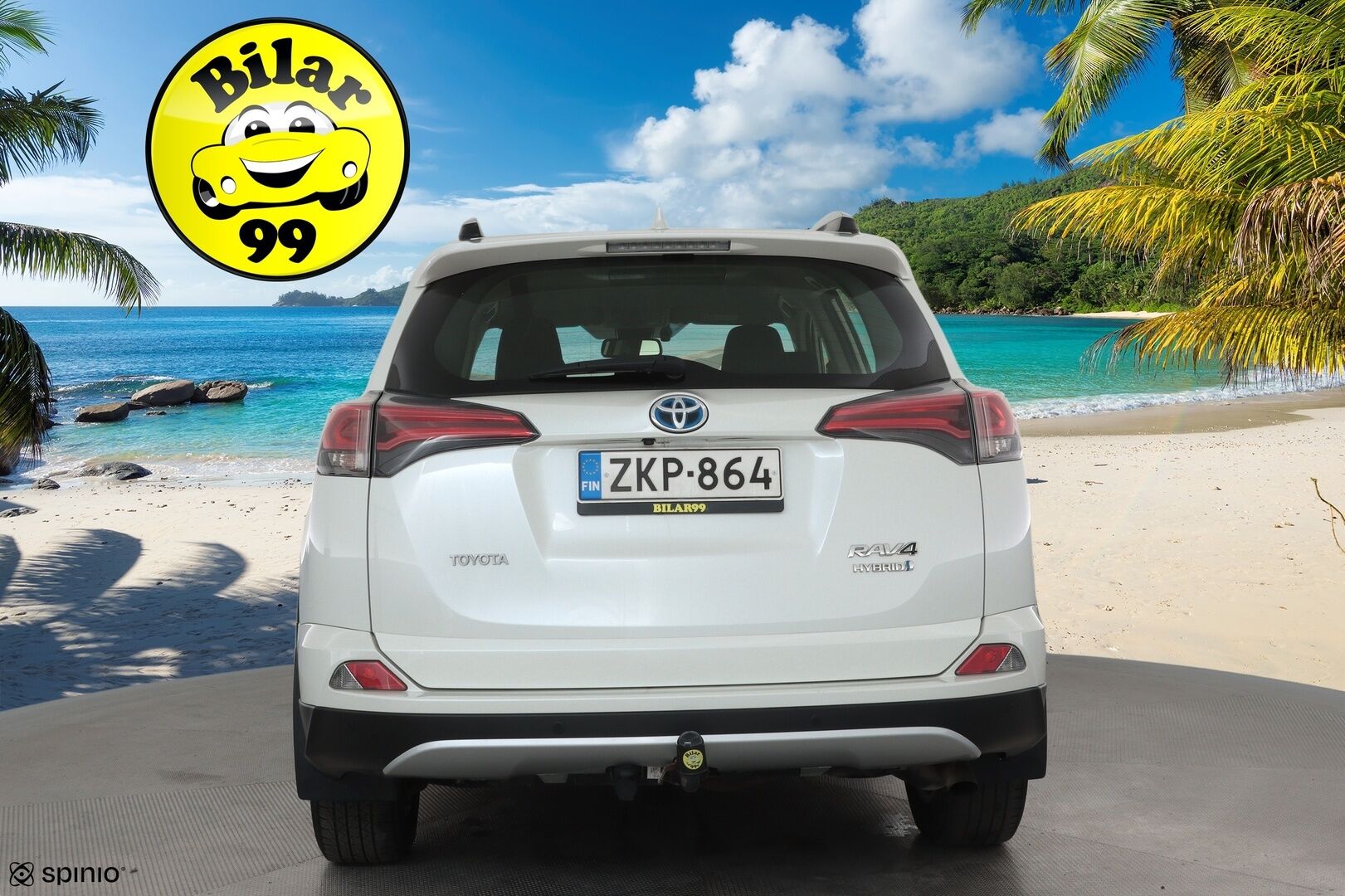 Toyota RAV4 2016 2,5 Hybrid FWD Active **Adapt.vakkari / P.kamera / LED / Navi / KeylessGo / Koukku / Lohkolämmitin** - Suomi-auto / Merkkihuollettu / Kahdet renkaat aluvanteilla 
