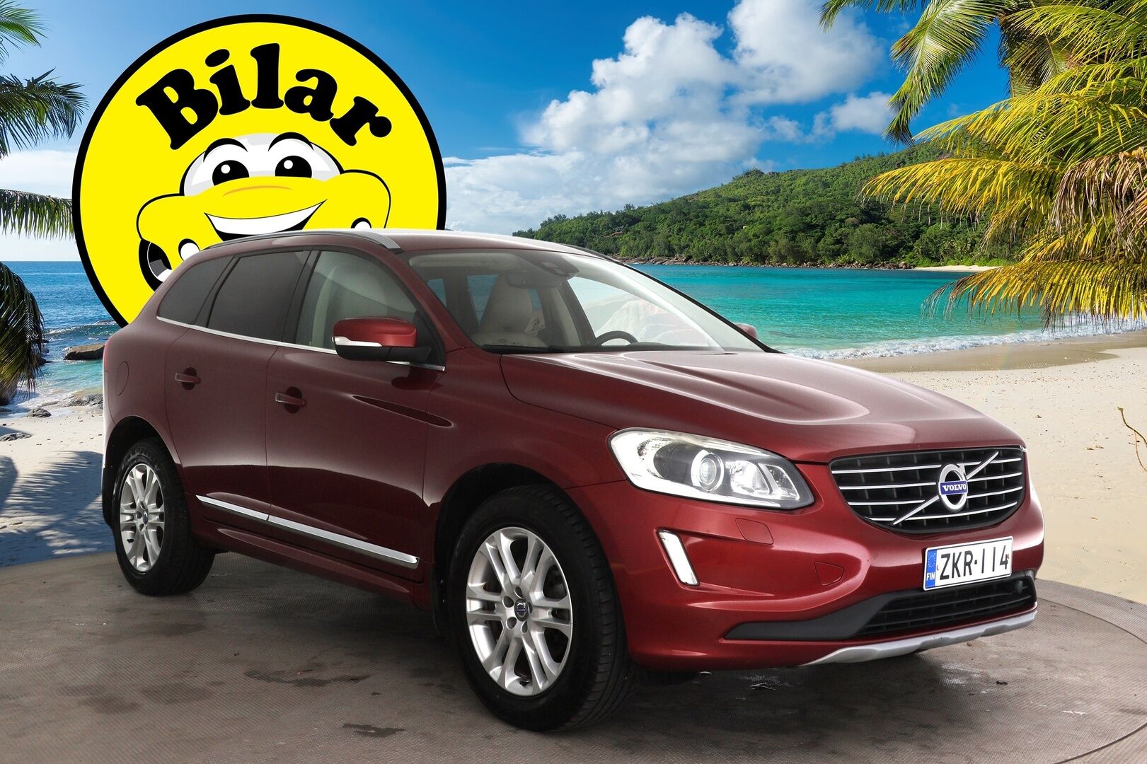 Volvo XC60 2016 D4 AWD Business Summum aut * Suomi-auto / Ratinlämmitin / Webasto / Aktiiviset kaarrevalot / Muistipenkki / Vaaleat nahat / Keyless* - HULLUT AVAJAISHULINAT KORKOTARJOUS 3,29 %