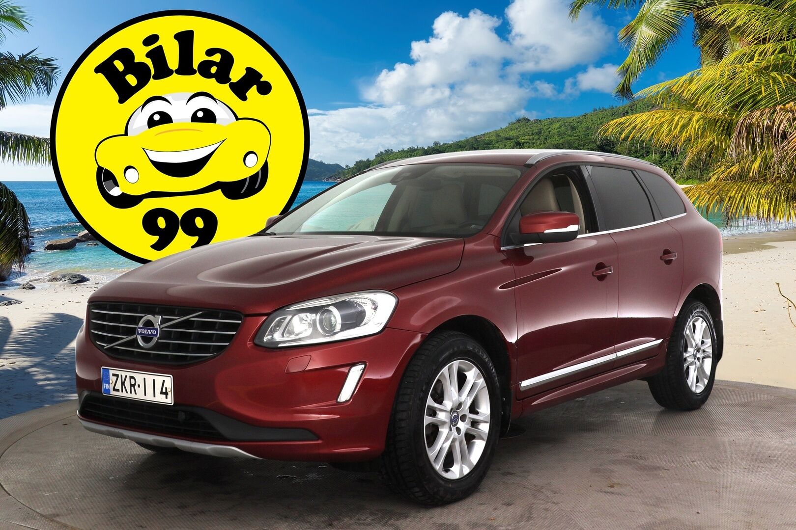 Volvo XC60 2016 D4 AWD Business Summum aut * Suomi-auto / Ratinlämmitin / Webasto / Aktiiviset kaarrevalot / Muistipenkki / Vaaleat nahat / Keyless* - HULLUT AVAJAISHULINAT KORKOTARJOUS 3,29 %
