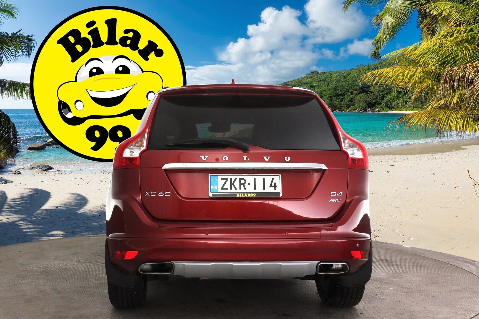 Volvo XC60 2016 D4 AWD Business Summum aut * Suomi-auto / Ratinlämmitin / Webasto / Aktiiviset kaarrevalot / Muistipenkki / Vaaleat nahat / Keyless* - HULLUT AVAJAISHULINAT KORKOTARJOUS 3,29 %