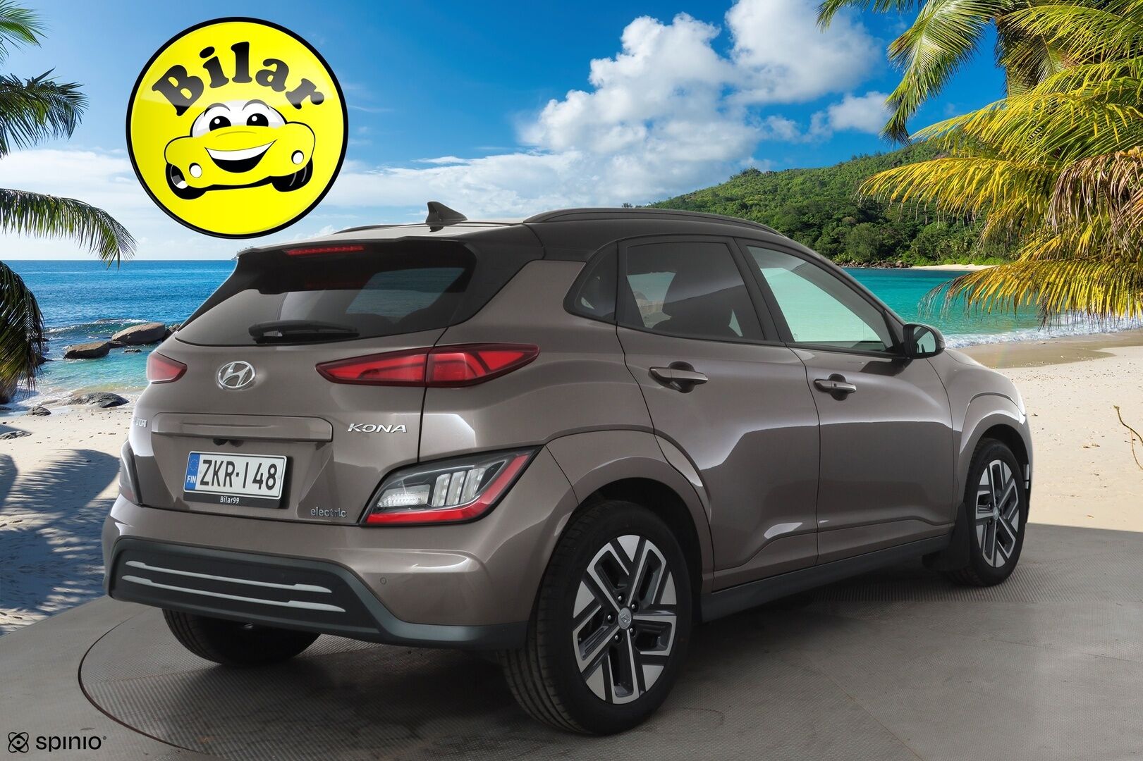 Hyundai KONA 2023 electric 64 kWh 204 hv Style MY21 - | ACC | ILP | Krell | HUD | Sähköpenkit | Puolinahat | LED | Digimittaristo | HDA | BSM | P.kamera | Keyless | Merkkihuollot | 2x renkaat aluin | 