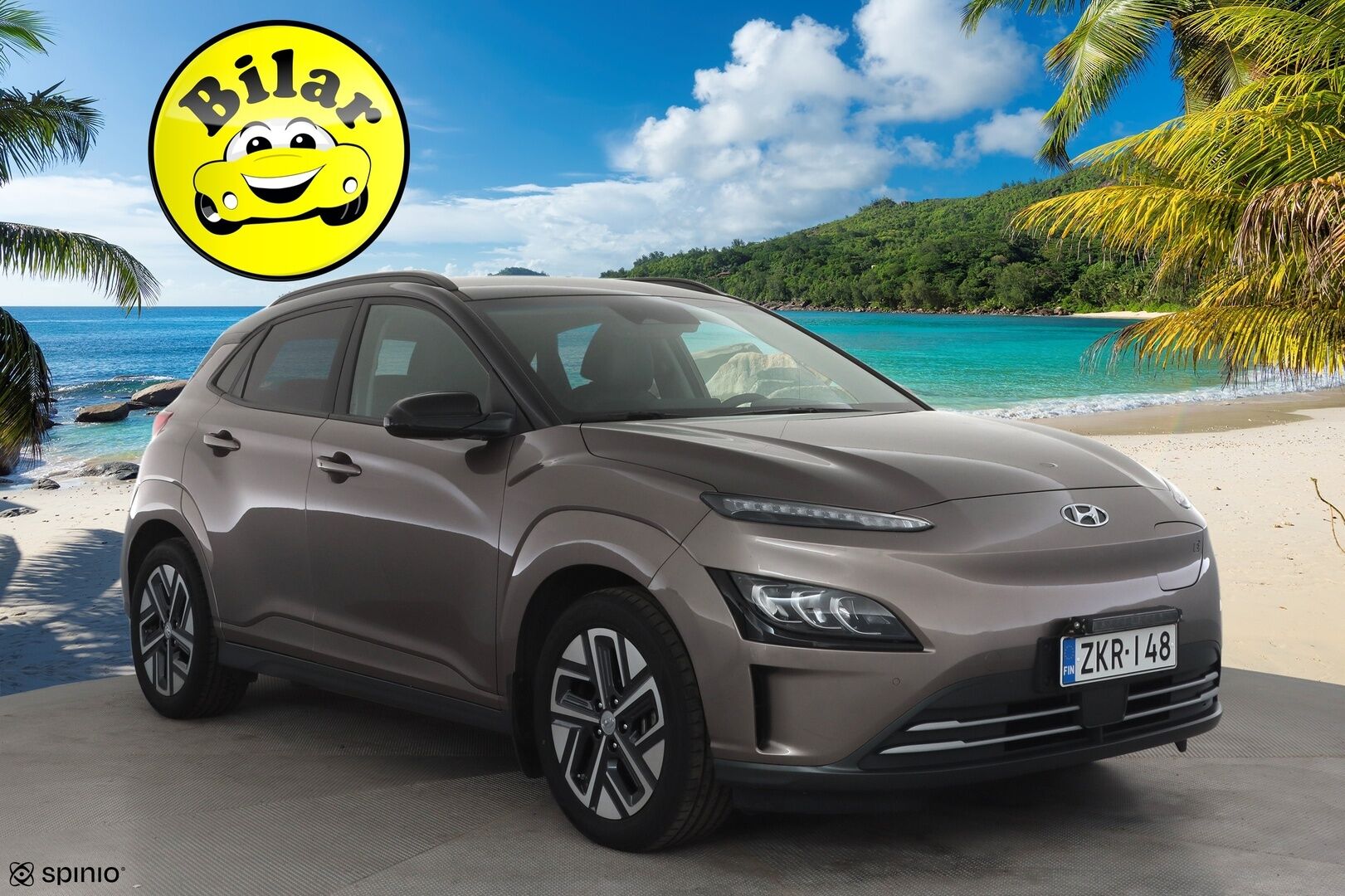 Hyundai KONA 2023 electric 64 kWh 204 hv Style MY21 - | ACC | ILP | Krell | HUD | Sähköpenkit | Puolinahat | LED | Digimittaristo | HDA | BSM | P.kamera | Keyless | Merkkihuollot | 2x renkaat aluin | 