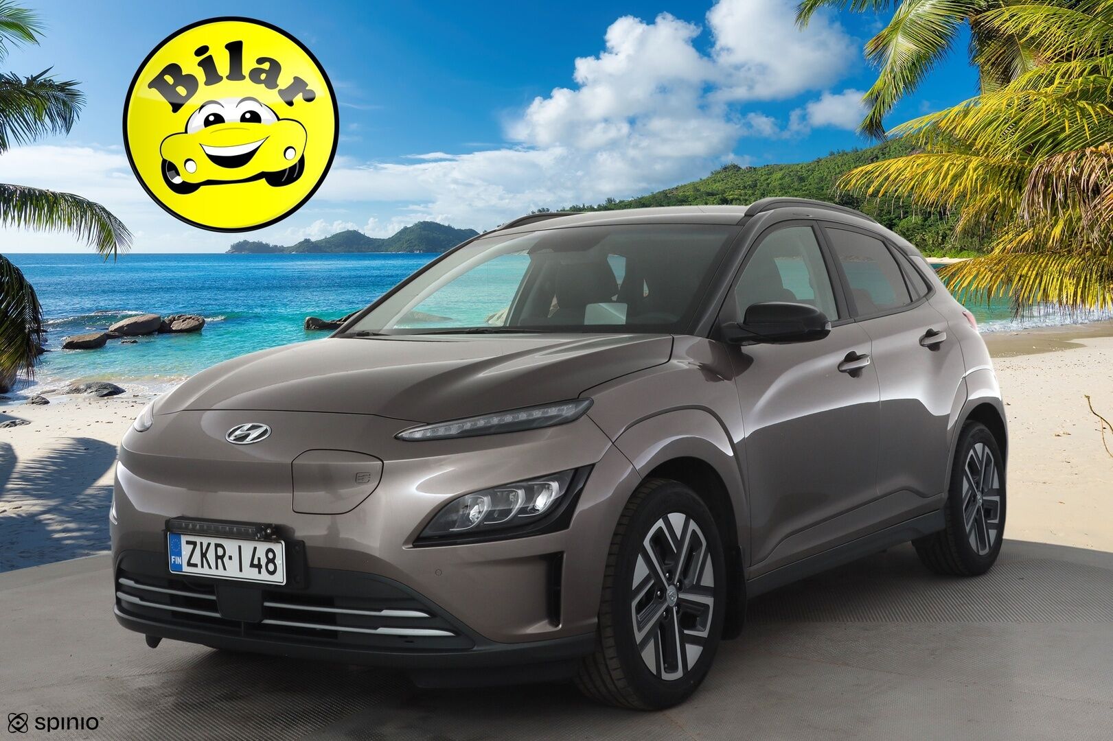 Hyundai KONA 2023 electric 64 kWh 204 hv Style MY21 - | ACC | ILP | Krell | HUD | Sähköpenkit | Puolinahat | LED | Digimittaristo | HDA | BSM | P.kamera | Keyless | Merkkihuollot | 2x renkaat aluin | 