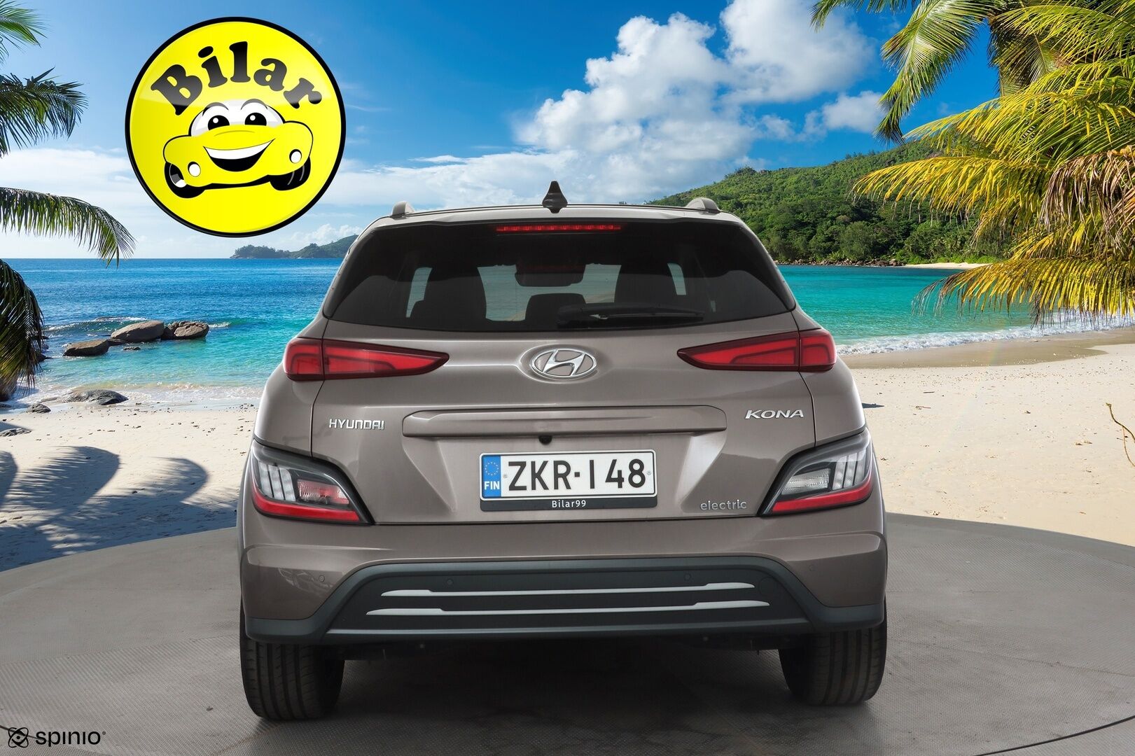 Hyundai KONA 2023 electric 64 kWh 204 hv Style MY21 - | ACC | ILP | Krell | HUD | Sähköpenkit | Puolinahat | LED | Digimittaristo | HDA | BSM | P.kamera | Keyless | Merkkihuollot | 2x renkaat aluin | 