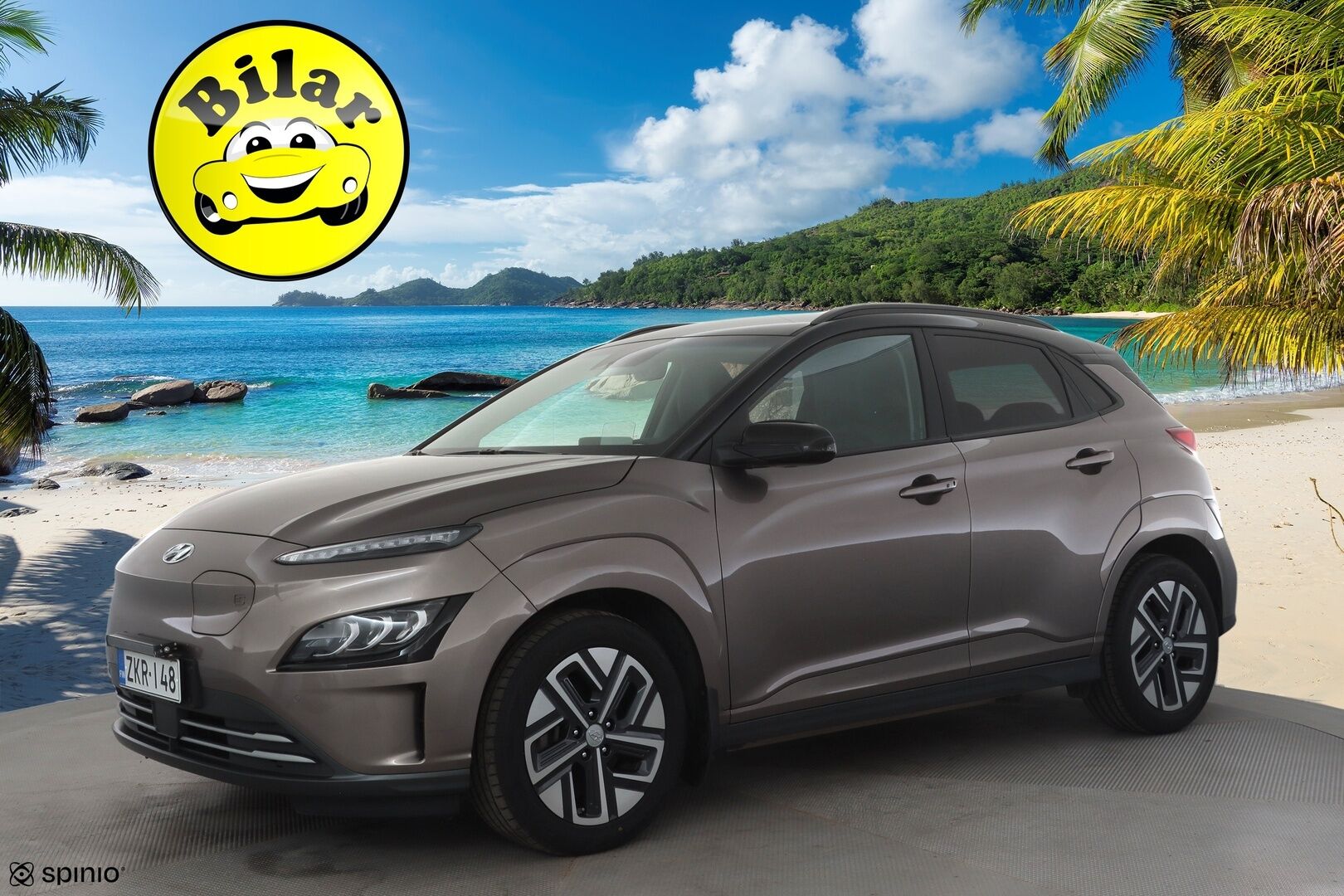 Hyundai KONA 2023 electric 64 kWh 204 hv Style MY21 - | ACC | ILP | Krell | HUD | Sähköpenkit | Puolinahat | LED | Digimittaristo | HDA | BSM | P.kamera | Keyless | Merkkihuollot | 2x renkaat aluin | 