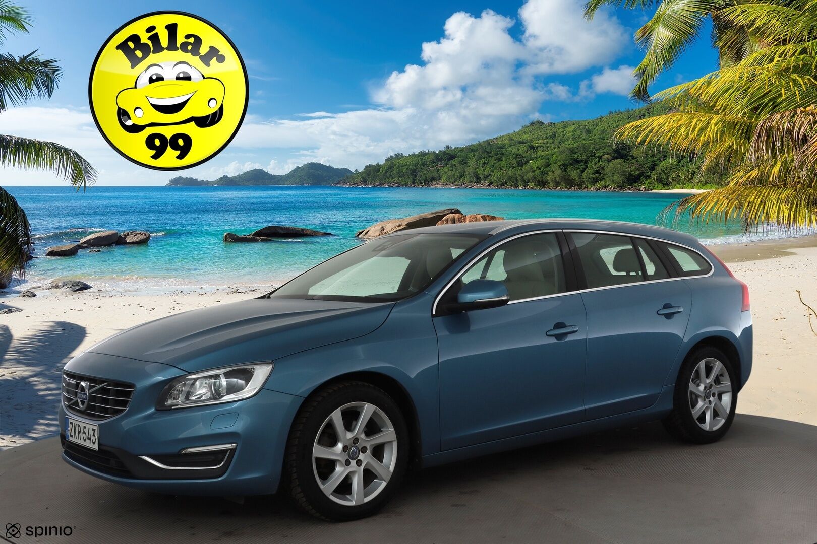 Volvo V60 2016 D4 Business Summum Edition aut * Webasto / ACC / Xenon / P.tutkat / Navi / Kaistavahti / Keyless * - H&K / Muistipenkki / Katveavustin / Suomi-auto / Kahdet renkaat aluvanteilla