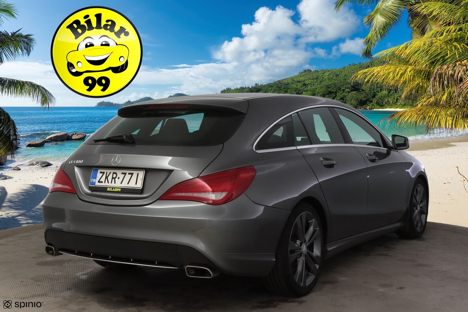 Mercedes-Benz CLA 2016 180 A Shooting Brake Premium Business * Xenon / P.kamera / Sporttipenkit / Vakkari / Koukku * - * Suomi-auto / Kahdet renkaat omilla alumiinivanteilla! / Lohkolämmitin *