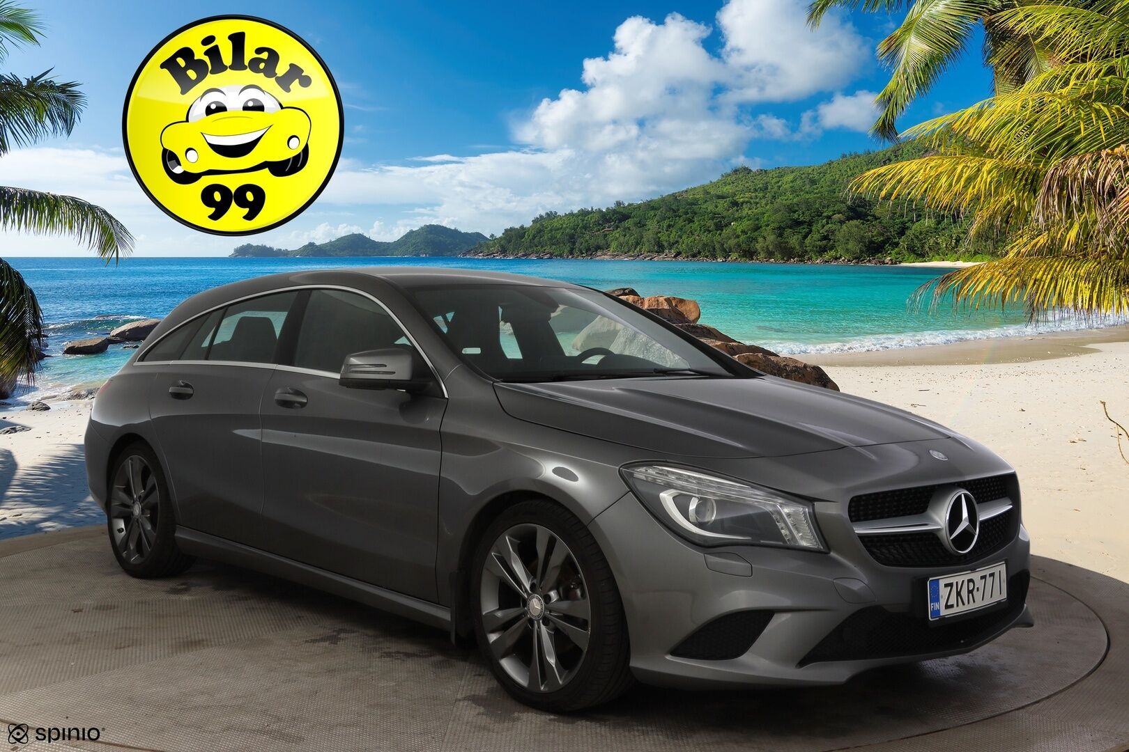 Mercedes-Benz CLA 2016 180 A Shooting Brake Premium Business * Xenon / P.kamera / Sporttipenkit / Vakkari / Koukku * - * Suomi-auto / Kahdet renkaat omilla alumiinivanteilla! / Lohkolämmitin *