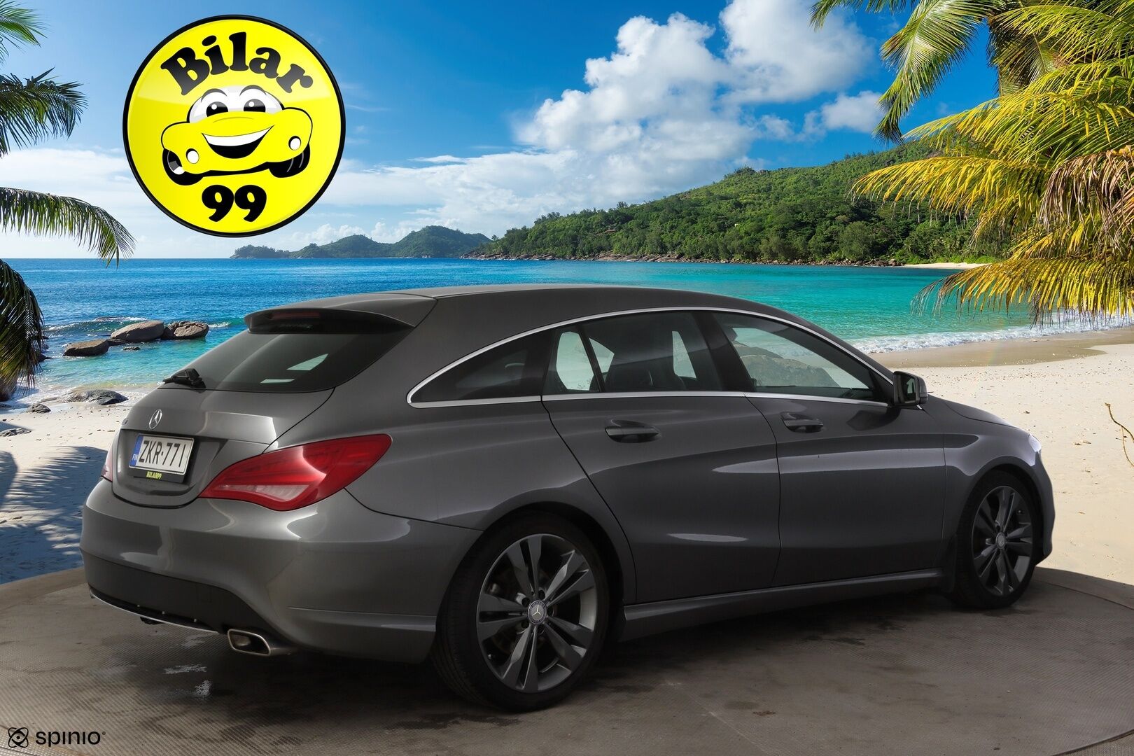 Mercedes-Benz CLA 2016 180 A Shooting Brake Premium Business * Xenon / P.kamera / Sporttipenkit / Vakkari / Koukku * - * Suomi-auto / Kahdet renkaat omilla alumiinivanteilla! / Lohkolämmitin *