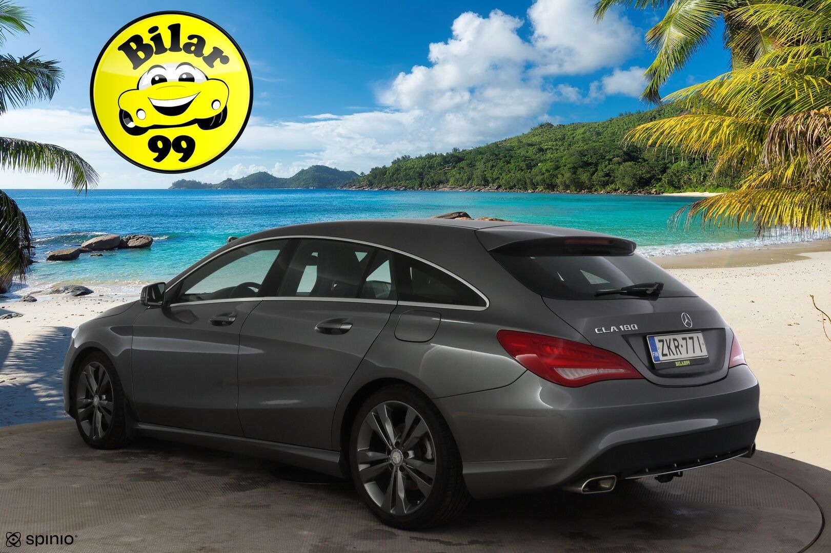 Mercedes-Benz CLA 2016 180 A Shooting Brake Premium Business * Xenon / P.kamera / Sporttipenkit / Vakkari / Koukku * - * Suomi-auto / Kahdet renkaat omilla alumiinivanteilla! / Lohkolämmitin *