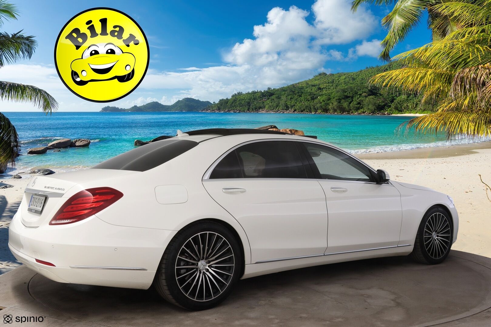 Mercedes-Benz S 2015 300 BlueTec Hybrid Lang - | DTR+Q | Imuovet | Night Vision | Burmester | 360° | Hierovat&Ilmastoidut ist. | Panorama | Takanäytöt | 2x Renkaat ja Vanteet | 