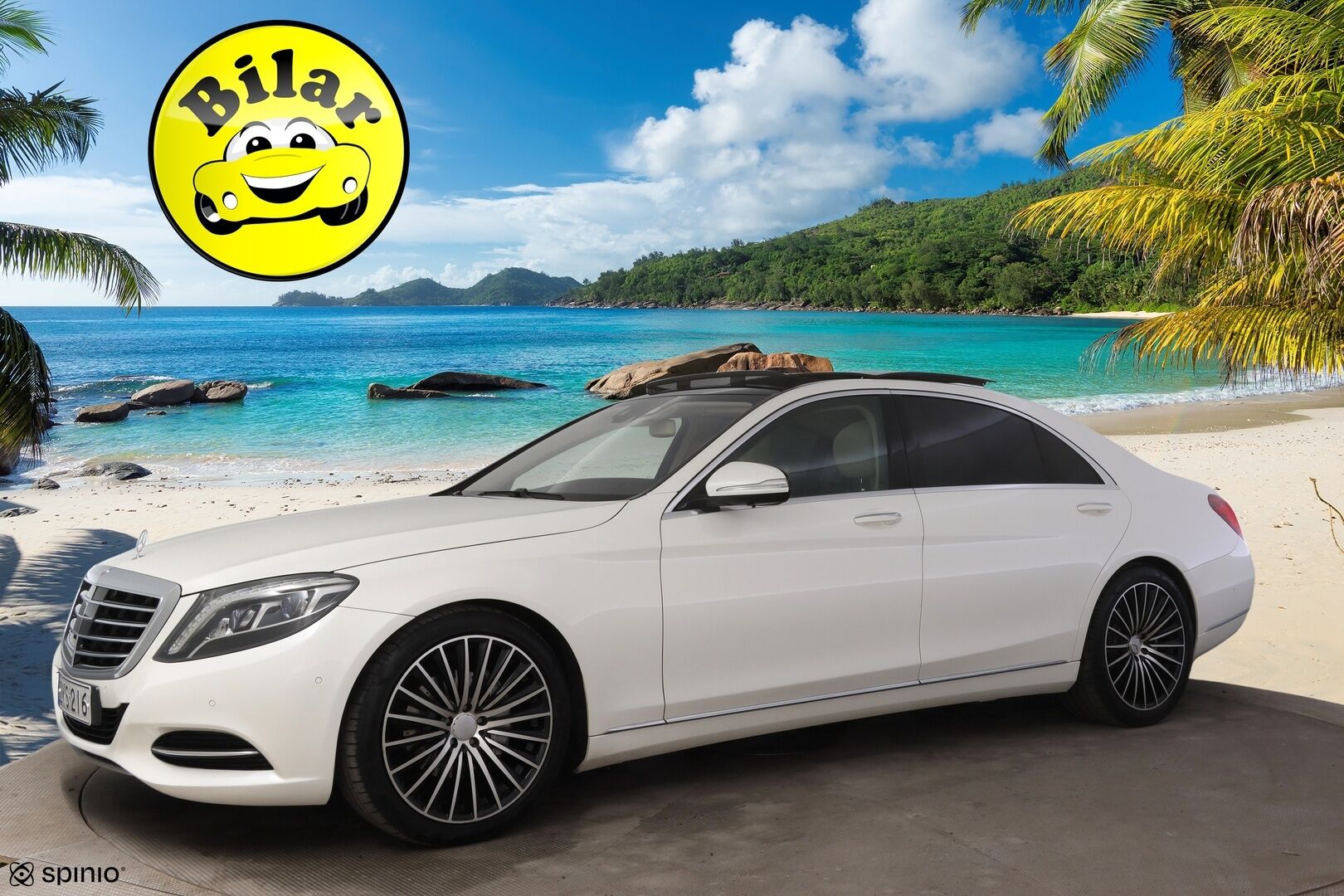 Mercedes-Benz S 2015 300 BlueTec Hybrid Lang - | DTR+Q | Imuovet | Night Vision | Burmester | 360° | Hierovat&Ilmastoidut ist. | Panorama | Takanäytöt | 2x Renkaat ja Vanteet | 