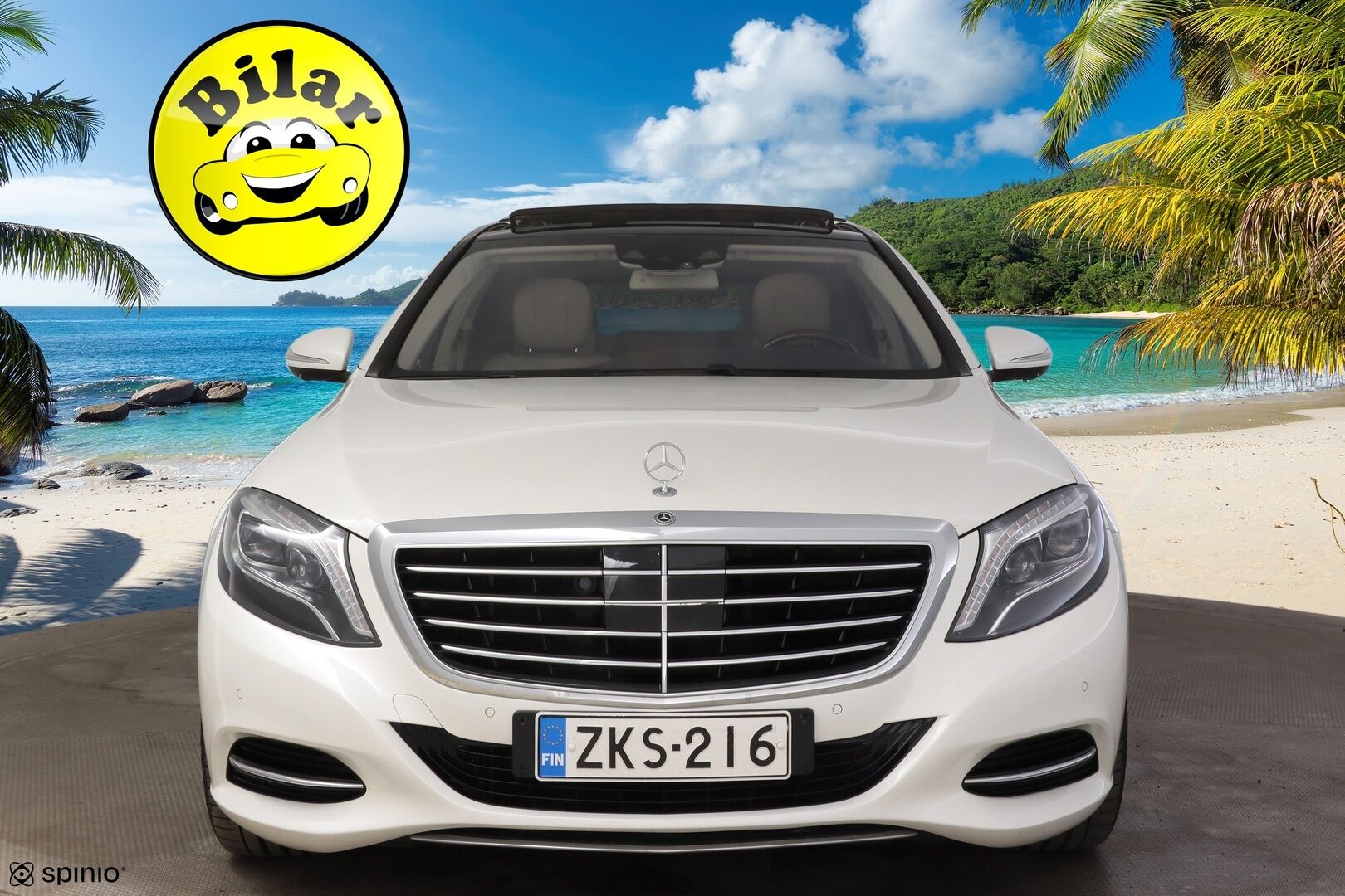 Mercedes-Benz S 2015 300 BlueTec Hybrid Lang - | DTR+Q | Imuovet | Night Vision | Burmester | 360° | Hierovat&Ilmastoidut ist. | Panorama | Takanäytöt | 2x Renkaat ja Vanteet | 