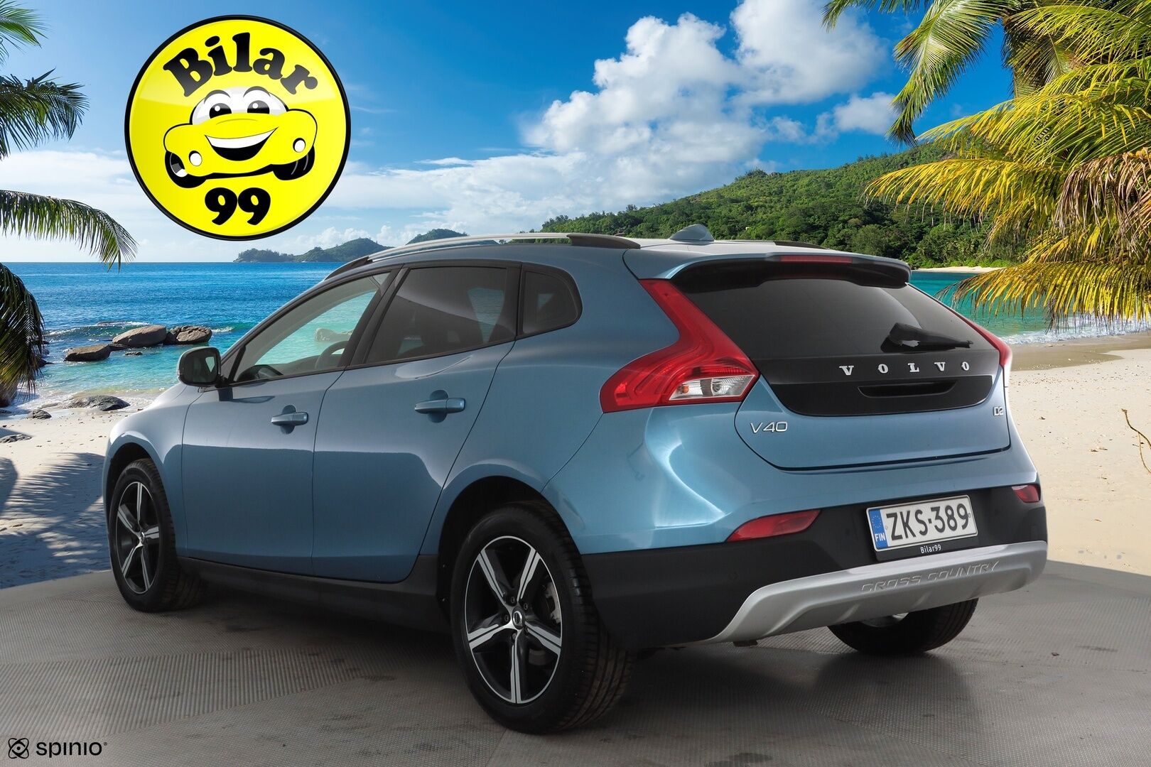 Volvo V40 Cross Country 2016 D2 Business Summum aut * Pa-lisälämmitin / Muistipenkki / P.Tutka / Xenon / Nahkaverhoilu / Keyless * - Suomi-auto / Kahdet renkaat aluvanteilla / Merkkihuollot