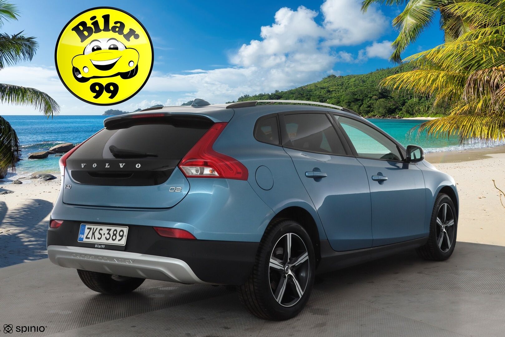 Volvo V40 Cross Country 2016 D2 Business Summum aut * Pa-lisälämmitin / Muistipenkki / P.Tutka / Xenon / Nahkaverhoilu / Keyless * - Suomi-auto / Kahdet renkaat aluvanteilla / Merkkihuollot - HULLUT AVAJAISHULINAT KORKOTARJOUS 3,29 %