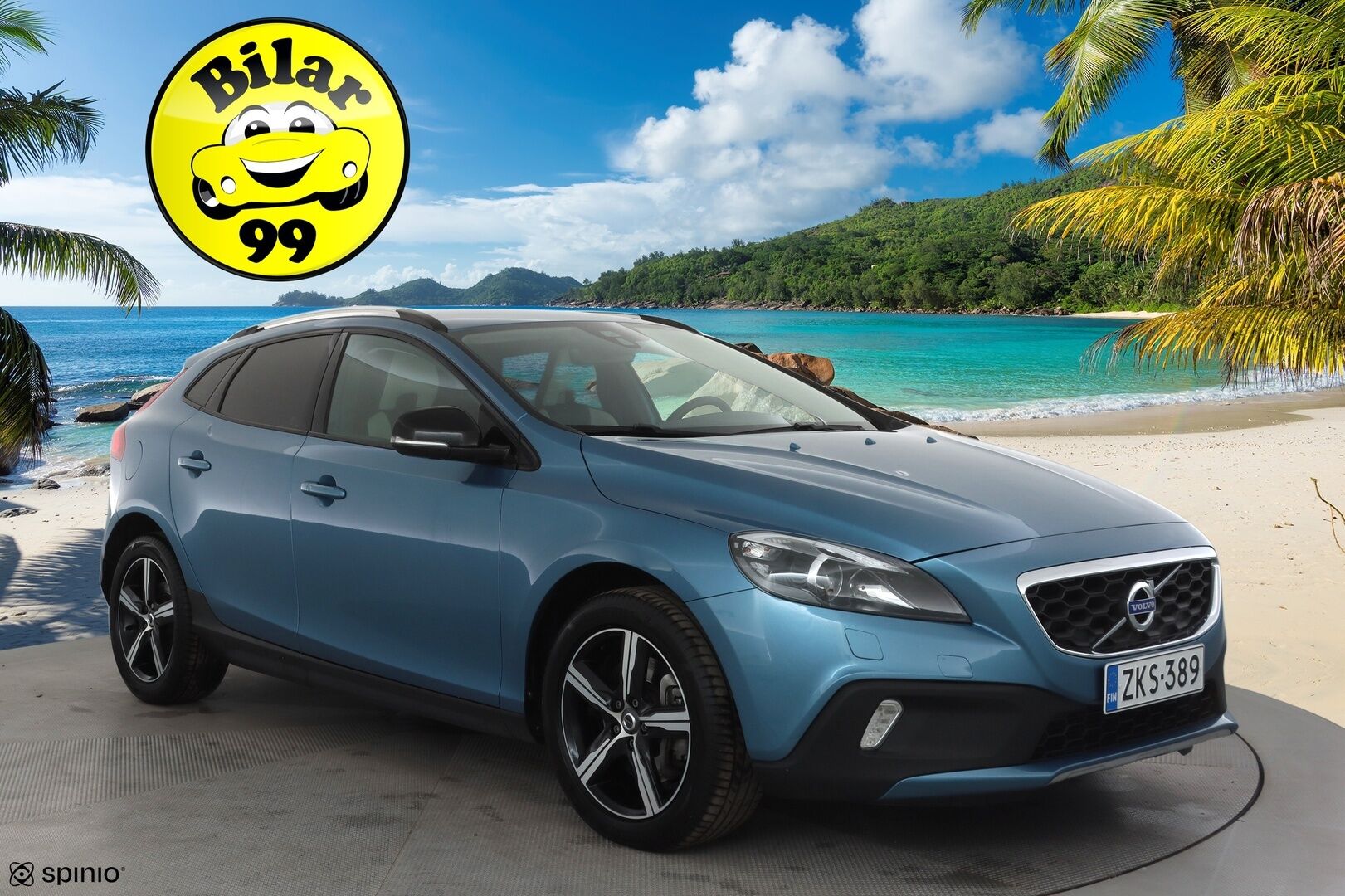 Volvo V40 Cross Country 2016 D2 Business Summum aut * Pa-lisälämmitin / Muistipenkki / P.Tutka / Xenon / Nahkaverhoilu / Keyless * - Suomi-auto / Kahdet renkaat aluvanteilla / Merkkihuollot - HULLUT AVAJAISHULINAT KORKOTARJOUS 3,29 %