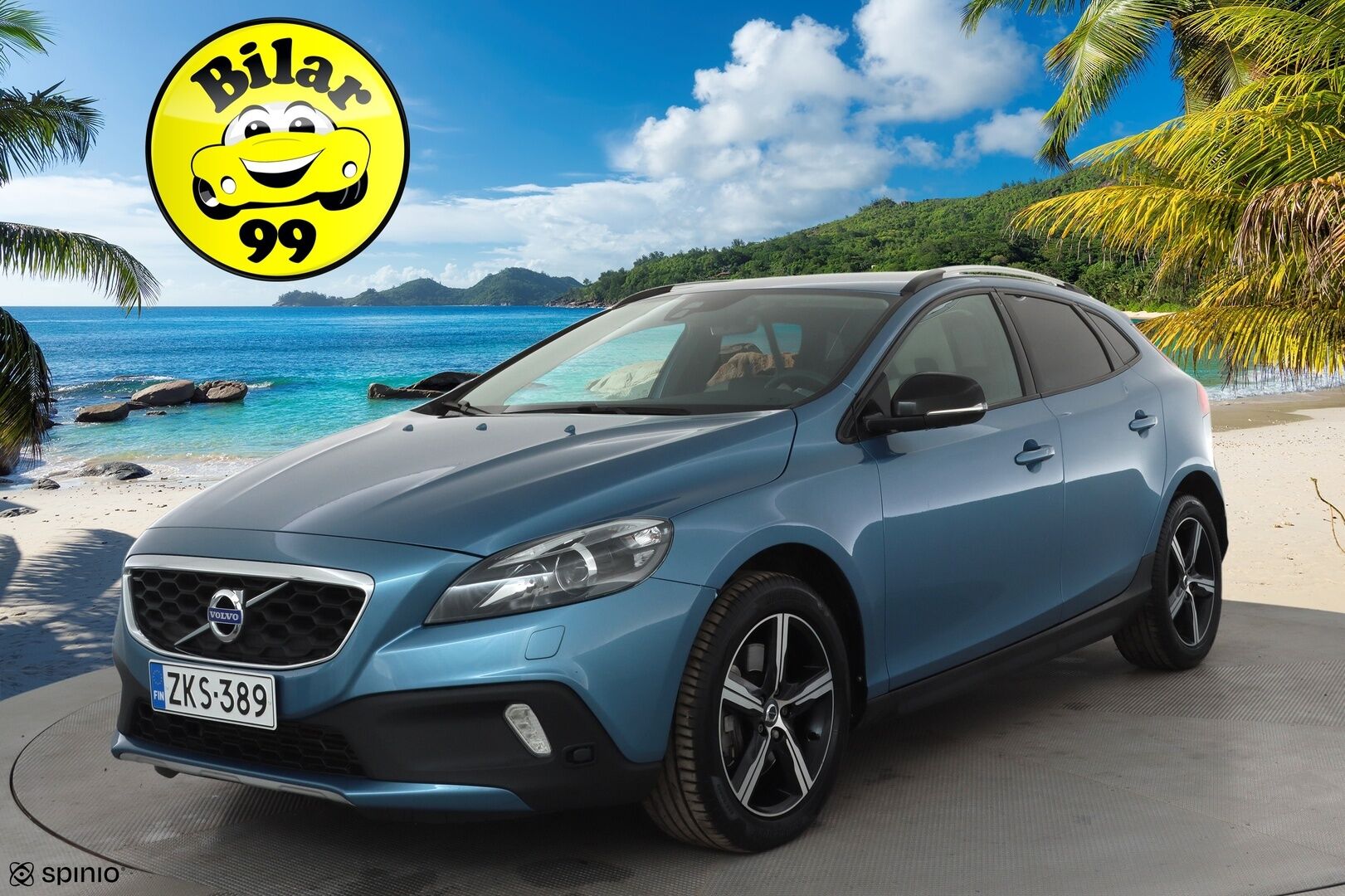 Volvo V40 Cross Country 2016 D2 Business Summum aut * Pa-lisälämmitin / Muistipenkki / P.Tutka / Xenon / Nahkaverhoilu / Keyless * - Suomi-auto / Kahdet renkaat aluvanteilla / Merkkihuollot