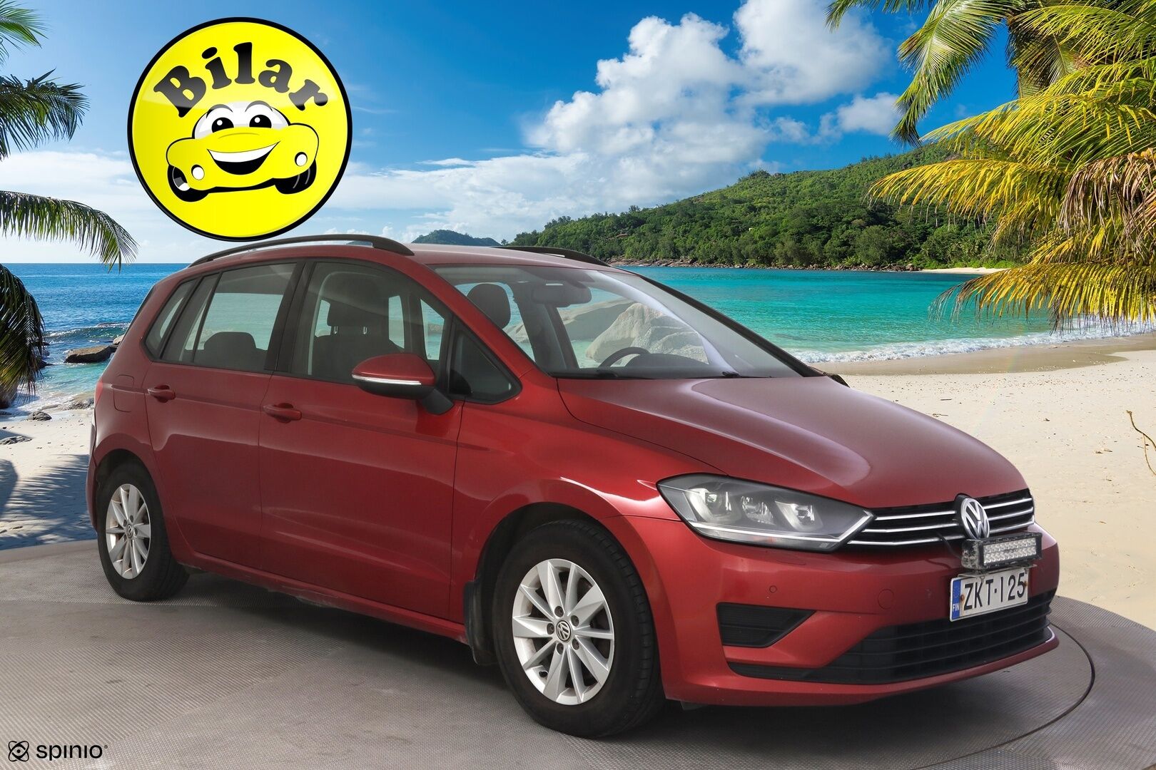 Volkswagen Golf Sportsvan 2016 Comfortline 1,6 TDI 81 kW (110 hv) DSG-automaatti - | Tämä auto myydään YritysOutlet -valikoimasta vain yritykselle | Webasto | P. Tutkat | Vakionopeudensäädin | Keyless | Bi-Xenon | 2x Renkaat & Vanteet |