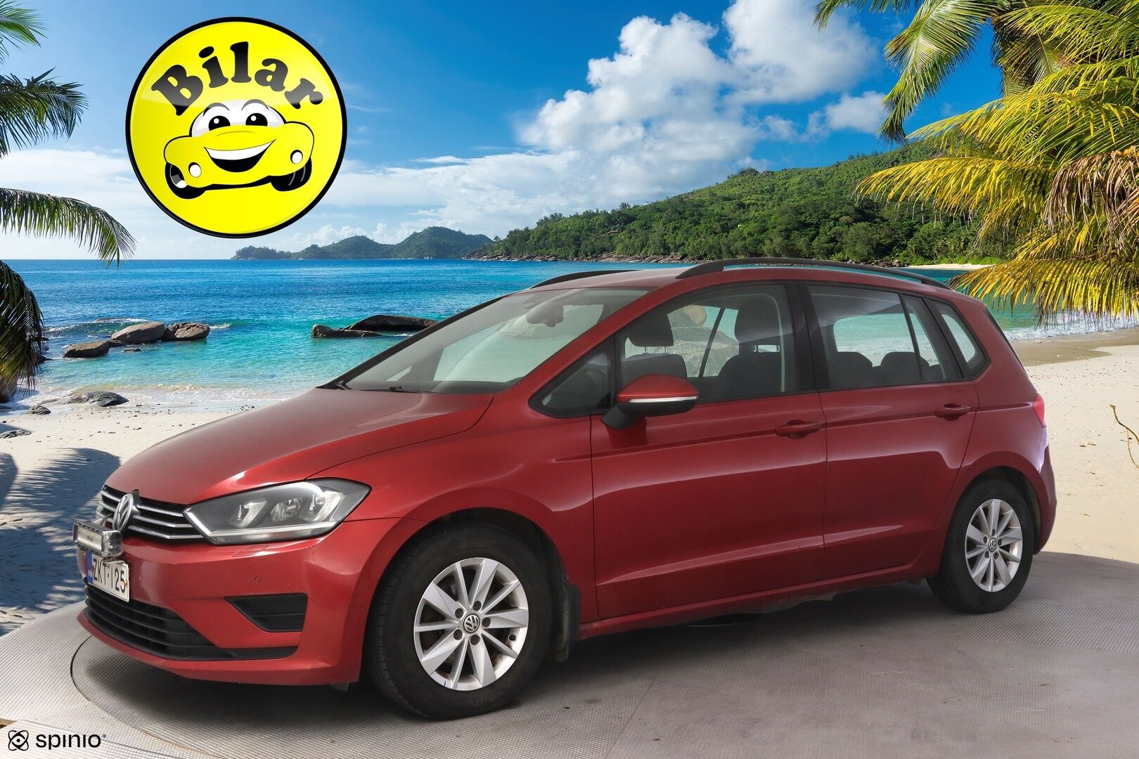 Volkswagen Golf Sportsvan 2016 Comfortline 1,6 TDI 81 kW (110 hv) DSG-automaatti - | Tämä auto myydään YritysOutlet -valikoimasta vain yritykselle | Webasto | P. Tutkat | Vakionopeudensäädin | Keyless | Bi-Xenon | 2x Renkaat & Vanteet |