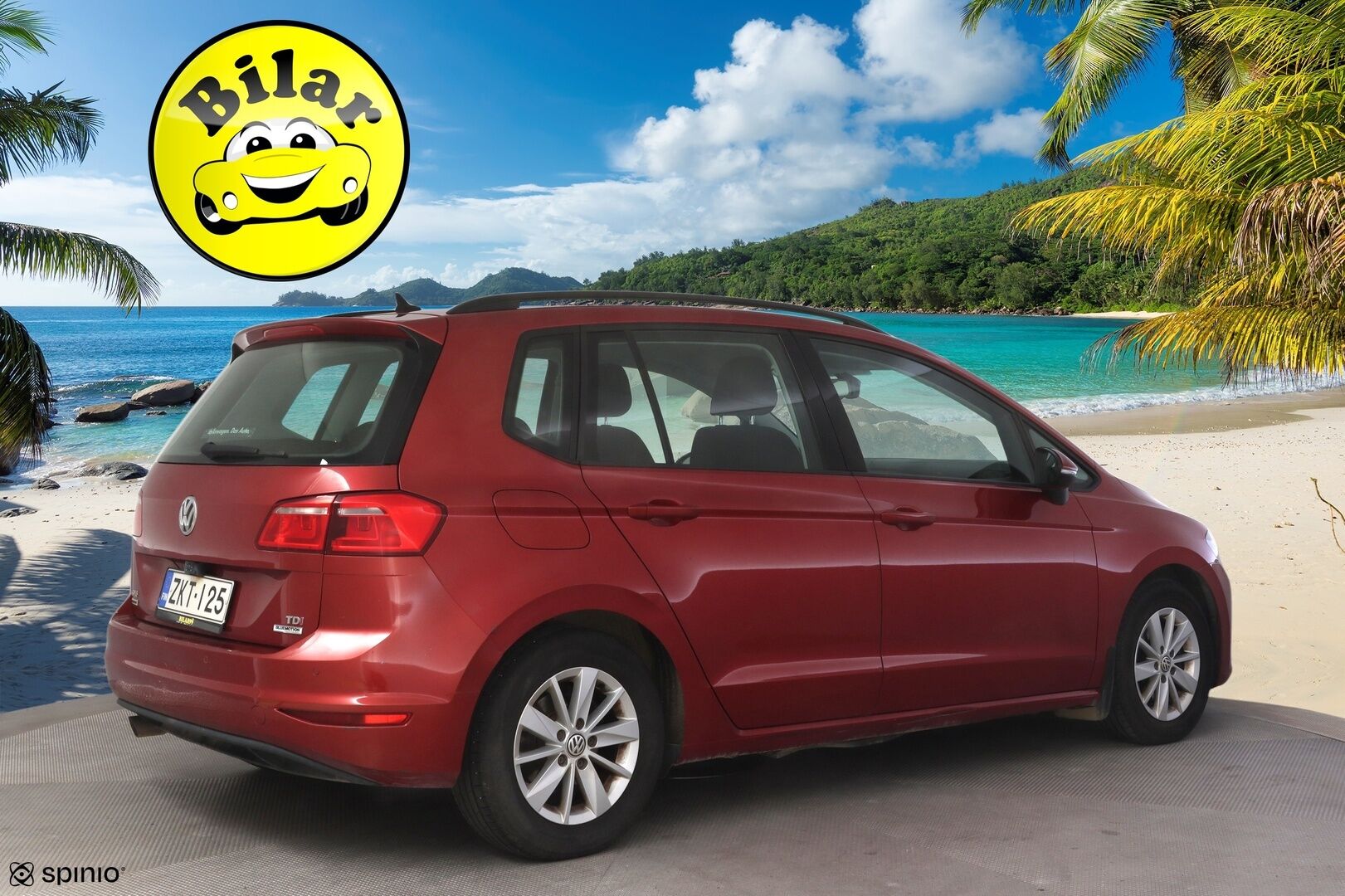 Volkswagen Golf Sportsvan 2016 Comfortline 1,6 TDI 81 kW (110 hv) DSG-automaatti - | Tämä auto myydään YritysOutlet -valikoimasta vain yritykselle | Webasto | P. Tutkat | Vakionopeudensäädin | Keyless | Bi-Xenon | 2x Renkaat & Vanteet |