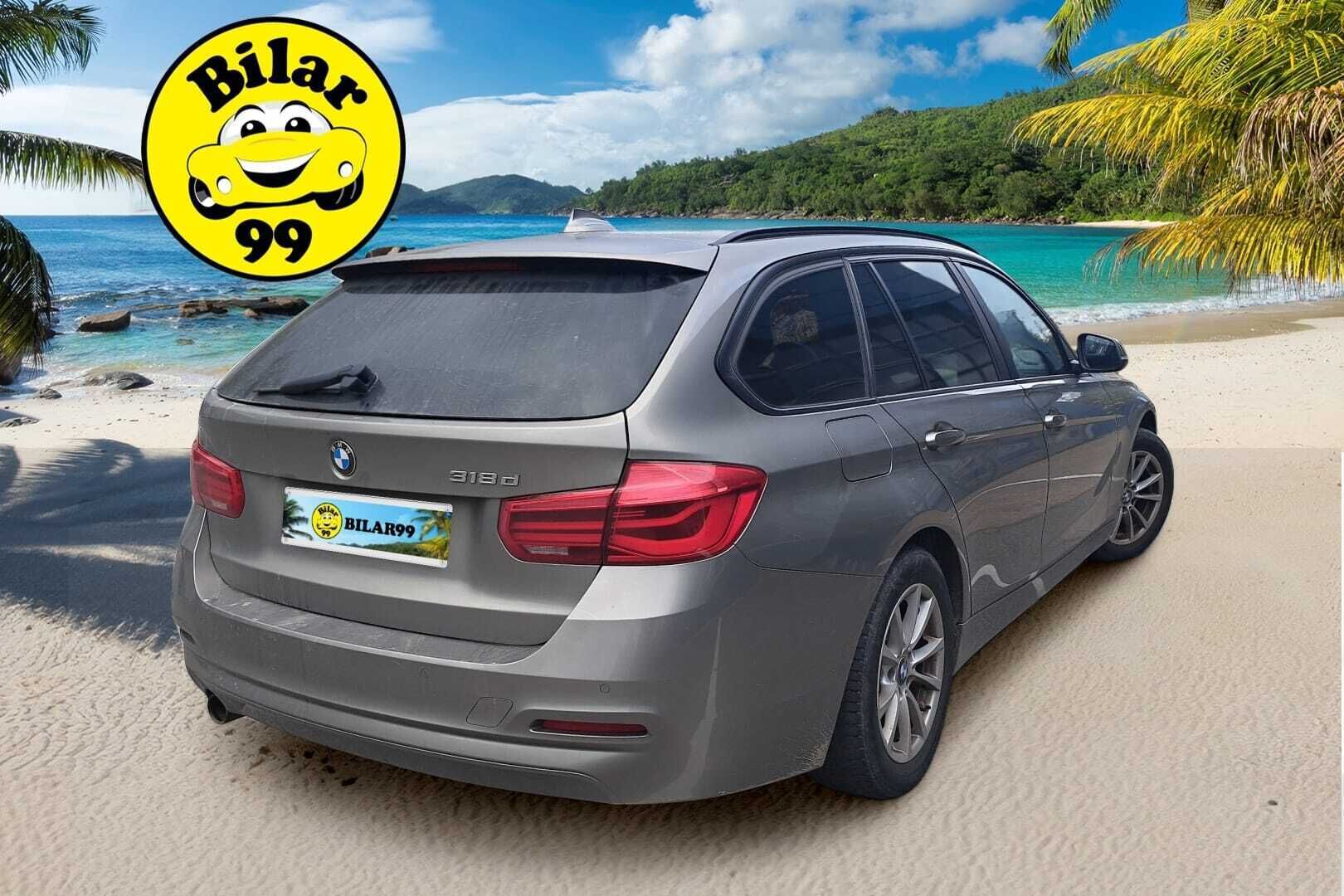 BMW 318 2016 F31 Touring 318d Business LCI ** Ratinlämmitys / Lohkolämmitin / Vakkari / Tutkat takana ** - *Paremmalla B47-koneella! / Kaksilla renkailla! / Suomiauto / Sähkökontti*