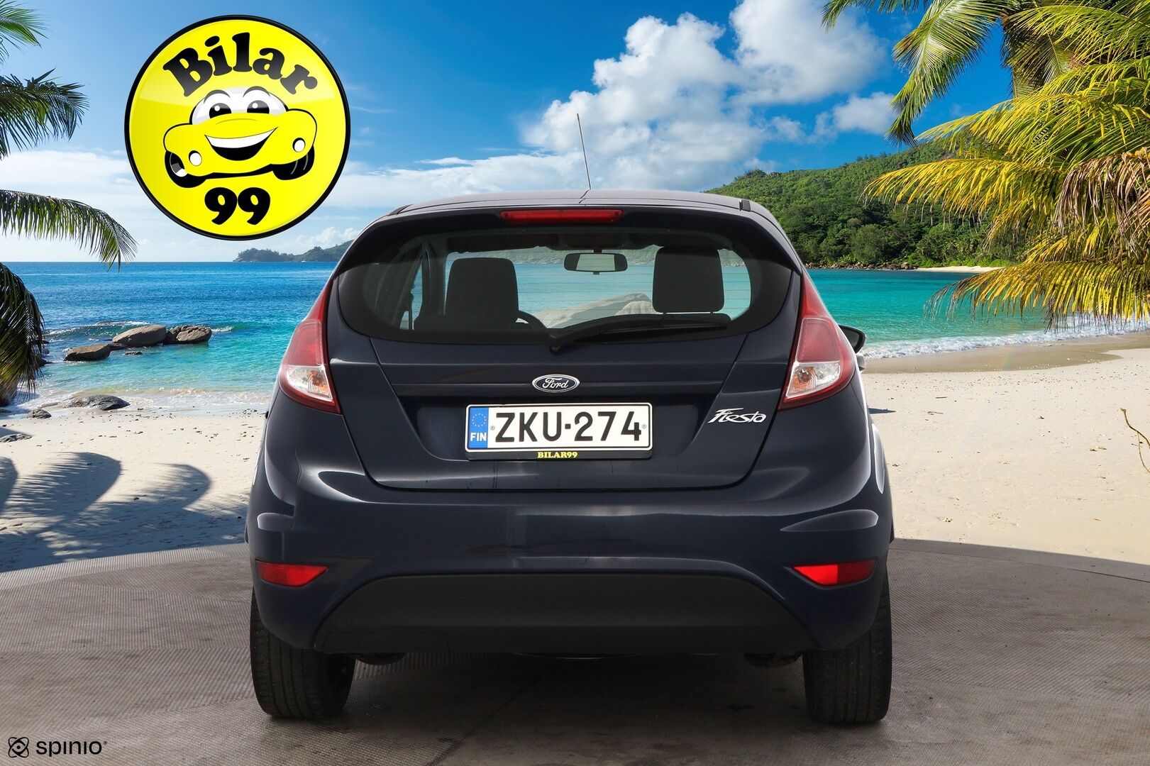 Ford Fiesta 2016 1,0 80hv Start/Stop M5 Trend 5-ovinen - Suomiauto / Lohko & Sisäpistoke / Penkinlämmittimet / Kahdet hyvät renkaat / Juuri tullut Tampereelle!