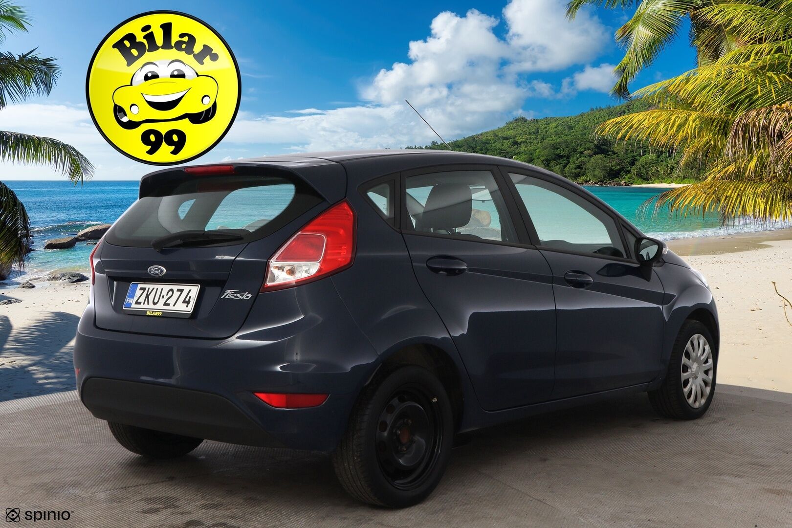 Ford Fiesta 2016 1,0 80hv Start/Stop M5 Trend 5-ovinen - Suomiauto / Lohko & Sisäpistoke / Penkinlämmittimet / Kahdet hyvät renkaat / Juuri tullut Tampereelle!