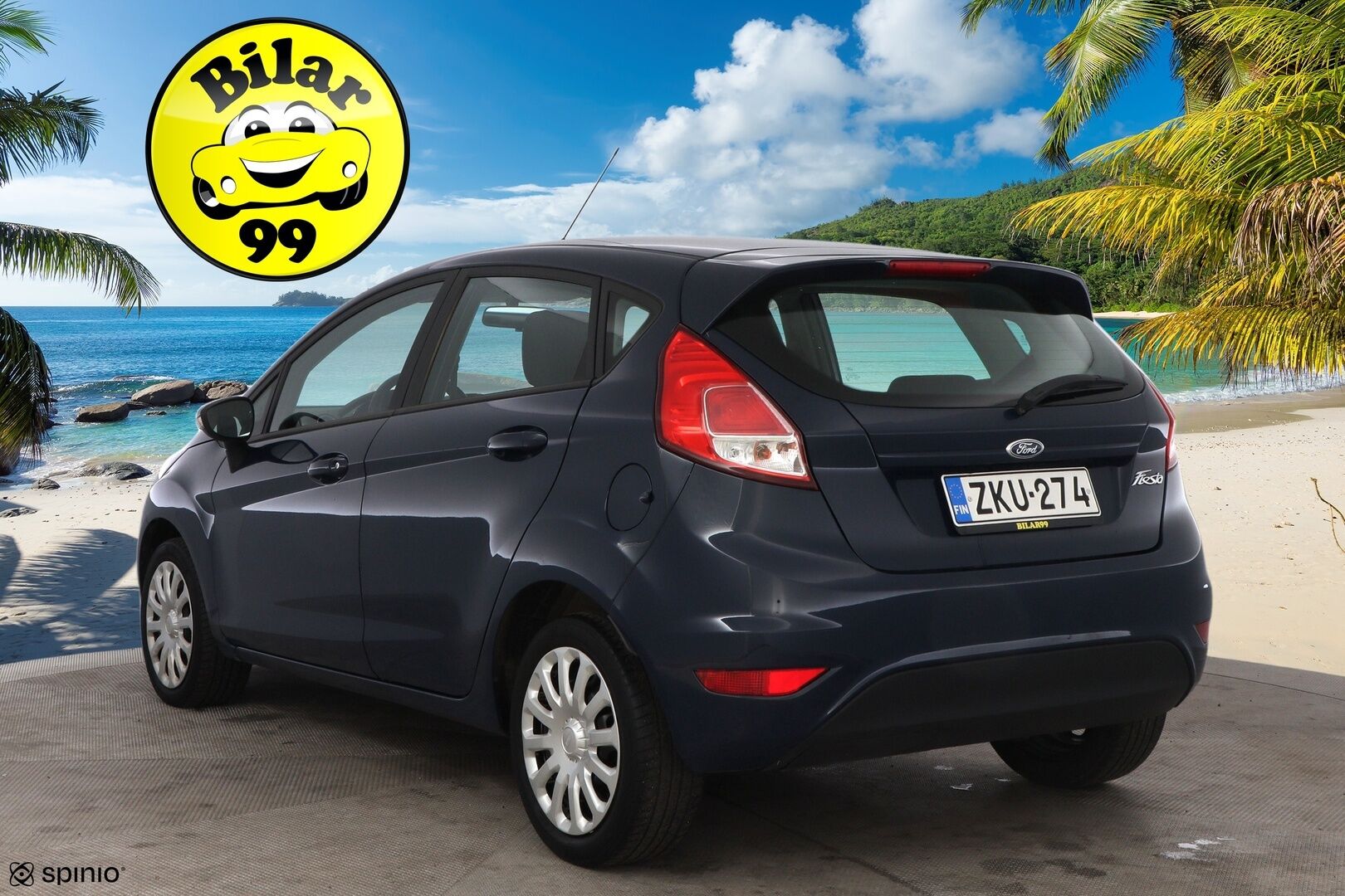 Ford Fiesta 2016 1,0 80hv Start/Stop M5 Trend 5-ovinen - Suomiauto / Lohko & Sisäpistoke / Penkinlämmittimet / Kahdet hyvät renkaat / Juuri tullut Tampereelle!
