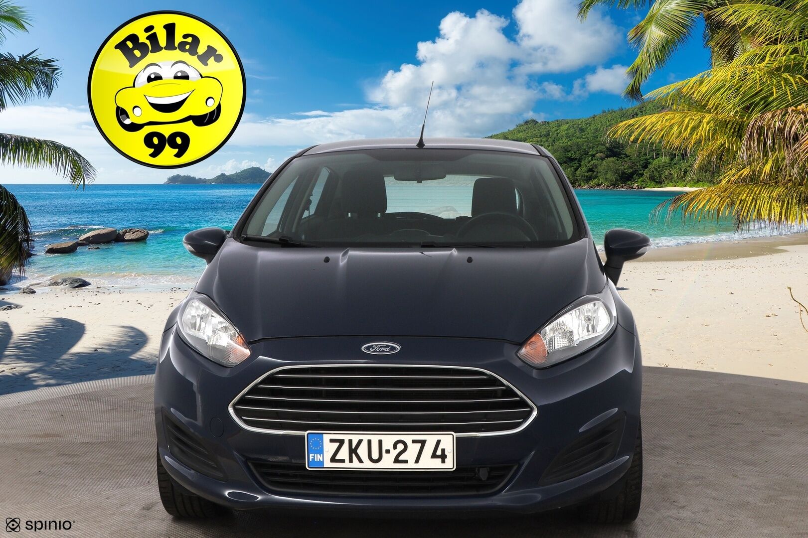 Ford Fiesta 2016 1,0 80hv Start/Stop M5 Trend 5-ovinen - Suomiauto / Lohko & Sisäpistoke / Penkinlämmittimet / Kahdet hyvät renkaat / Juuri tullut Tampereelle!