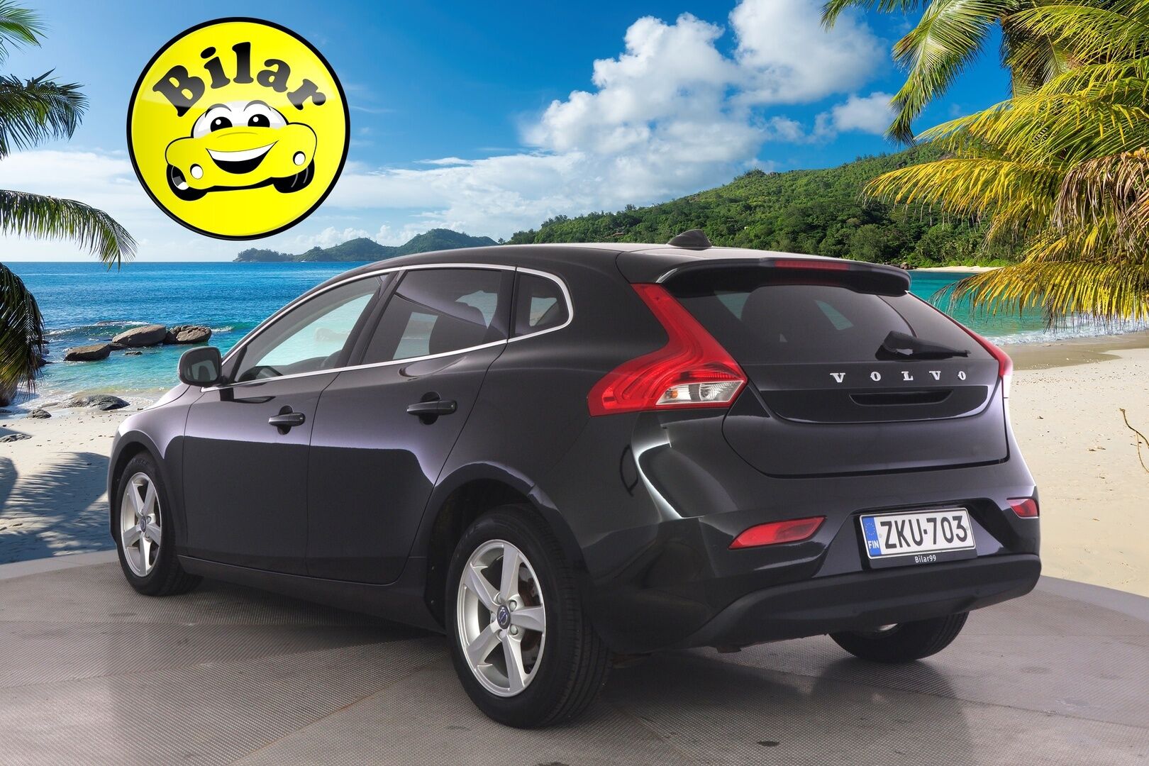 Volvo V40 2016 D2 Business aut - *Suomi-auto | Pa. käyttöinen lisälämmitin ajastimella | Vaalea nahkasisusta | Xenon | Lämmitettävä tuulilasi | 2x renkaat & vanteet | Jakohihna vaihdettu 9/26*