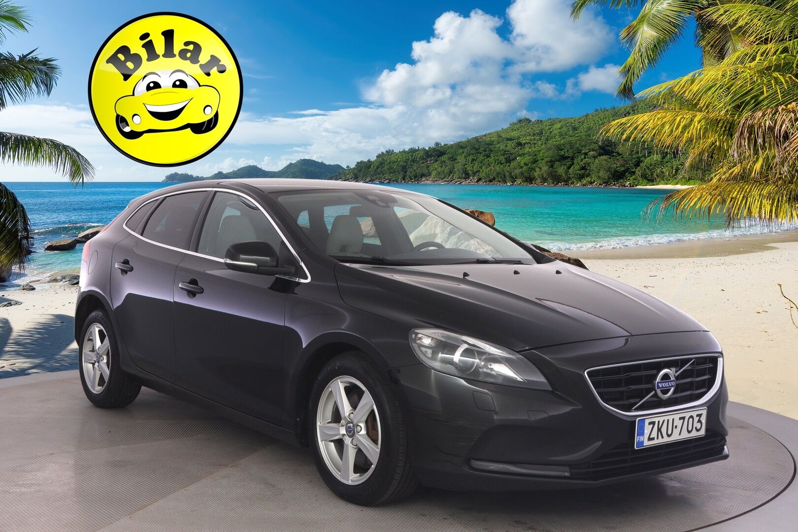 Volvo V40 2016 D2 Business aut - *Suomi-auto | Pa. käyttöinen lisälämmitin ajastimella | Vaalea nahkasisusta | Xenon | Lämmitettävä tuulilasi | 2x renkaat & vanteet | Jakohihna vaihdettu 9/26*