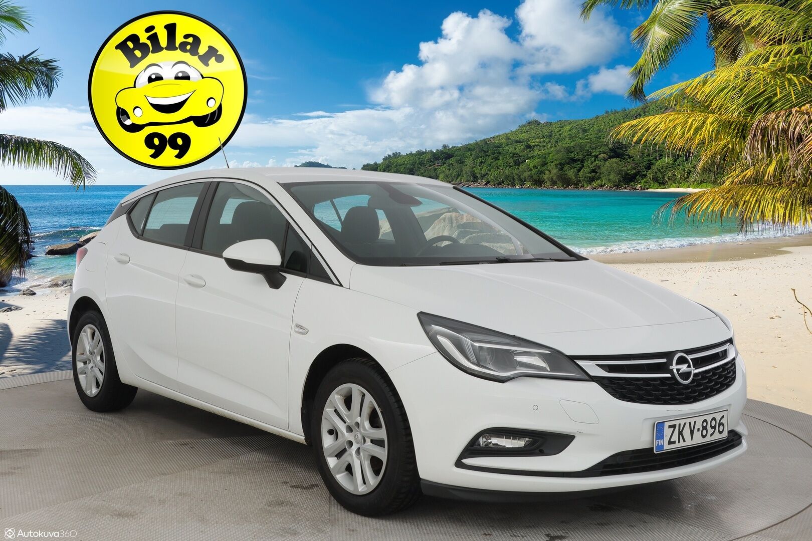 Opel Astra 2016 5-ov Enjoy 1,0 Turbo ecoFLEX Start/Stop 77kW MT5 // Tutkat / Ratinlämmitin / Suomi-auto / 2x renkaat* - Apple carplay / Android auto / Hyvä huoltohistoria! 