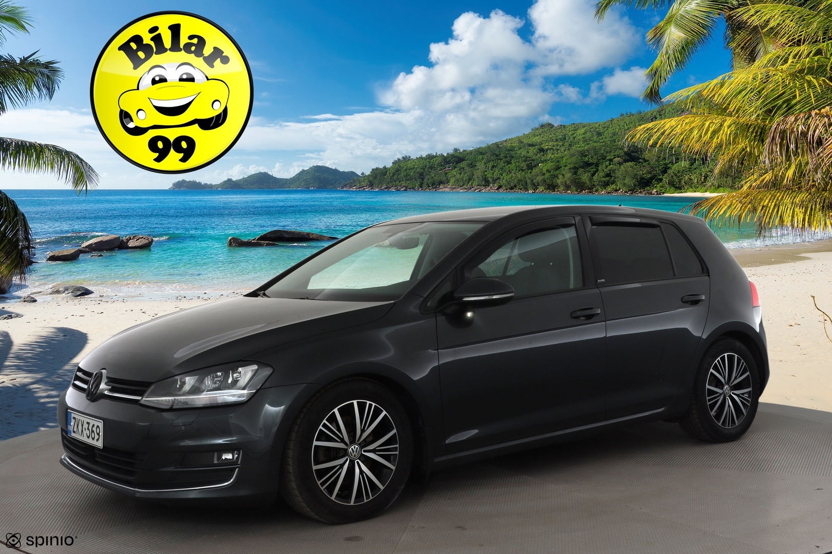 Volkswagen Golf 2017 Allstar 1,4 TSI 110 kW ACT DSG * ACC / P.kamera / Webasto / Adapt.Xenon / Navi / KeylessGo / Suomi-auto * - Kahdet renkaat aluvanteilla / Huippuvarusteet - HULLUT BLACKWEEK JATKOT - KORKOTARJOUS 2,49%