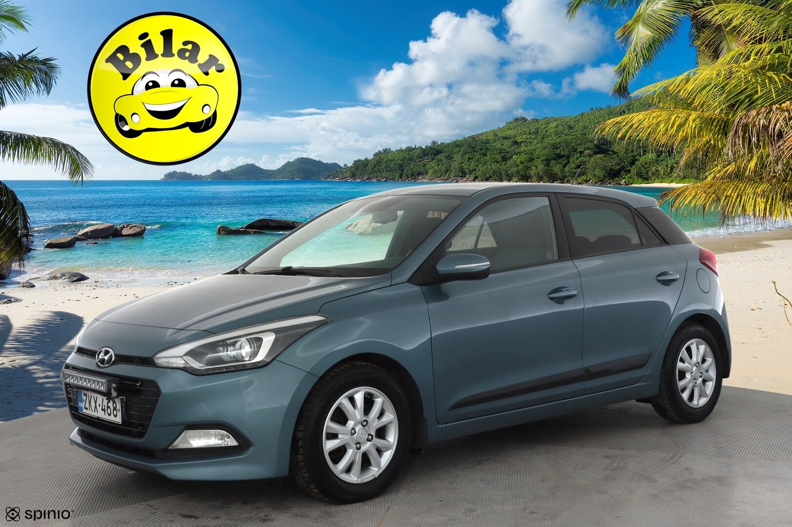 Hyundai I20 2017 1,0 T-GDI 5MT ISG GO! - 1OM Suomiauto | Vakkari | Peruutustutka | Ratinlämmitys | Lisävalot | Ilmastointi | 2x Renkaat aluvantein!